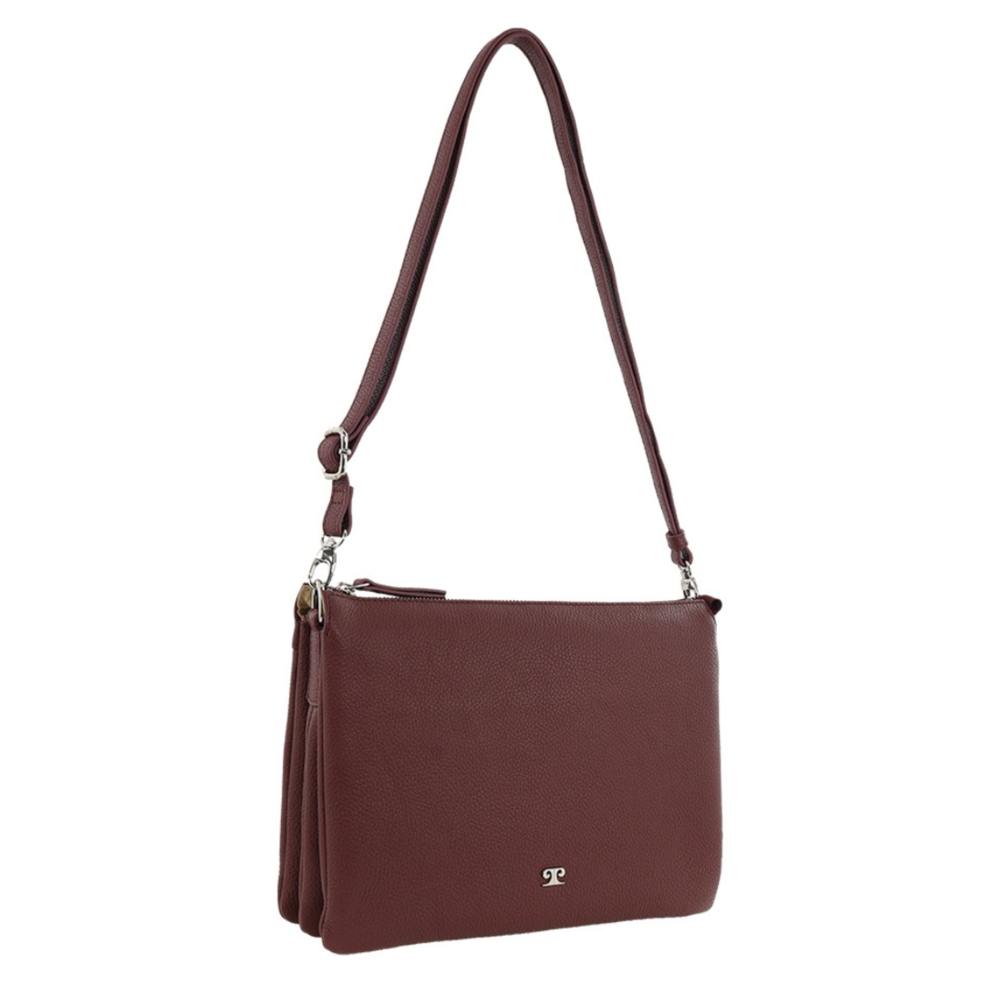 Pierre Cardin Ladies Leather Crossbody Bag