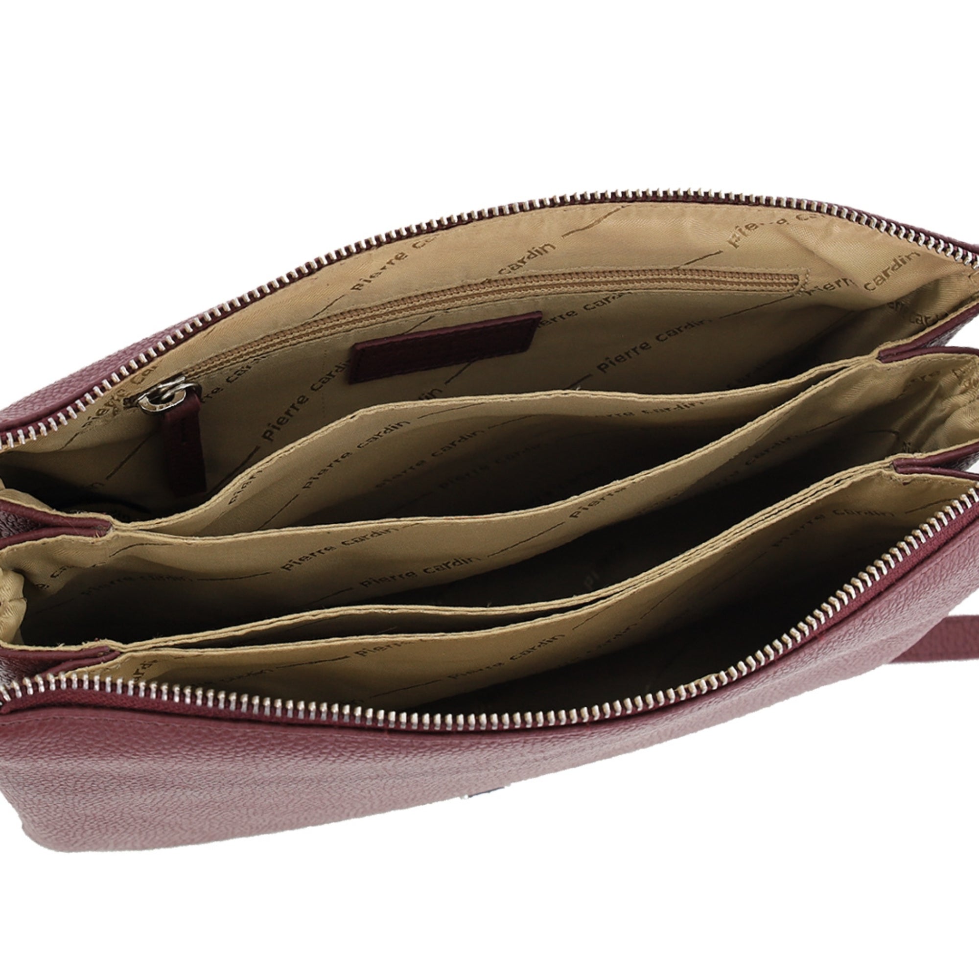 Pierre Cardin Ladies Leather Crossbody Bag