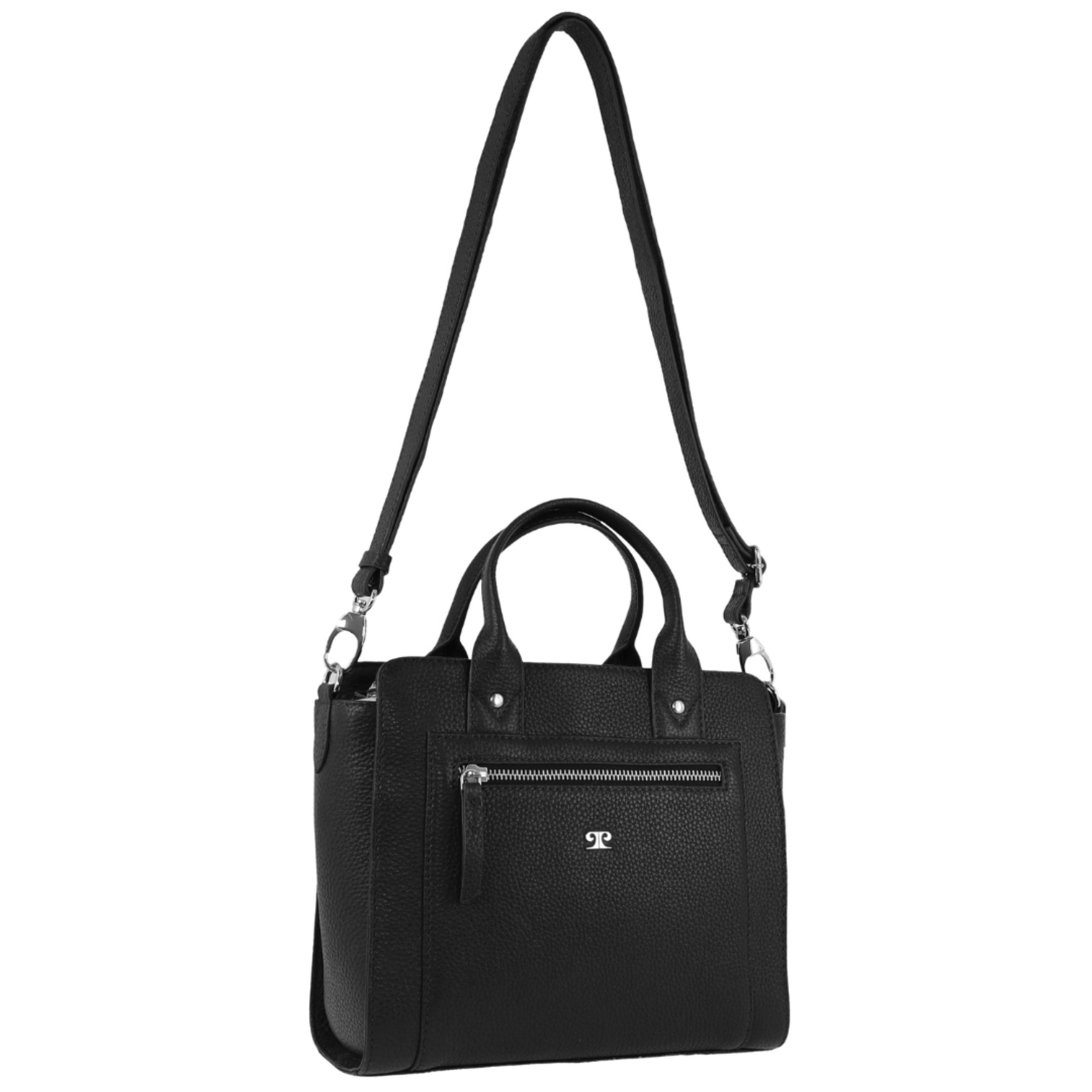 Pierre Cardin Ladies Leather Mini Tote Crossbody Bag
