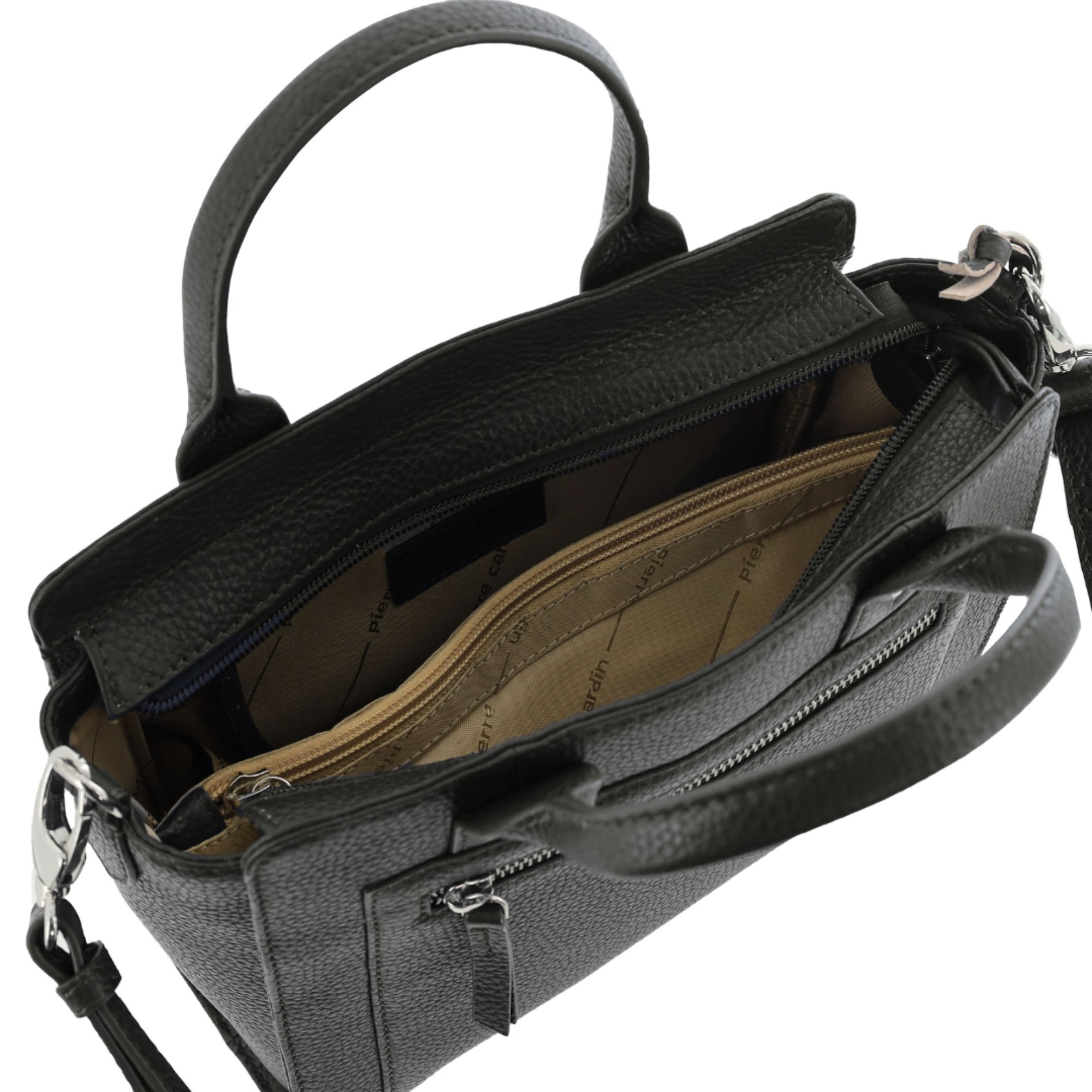 Pierre Cardin Ladies Leather Mini Tote Crossbody Bag