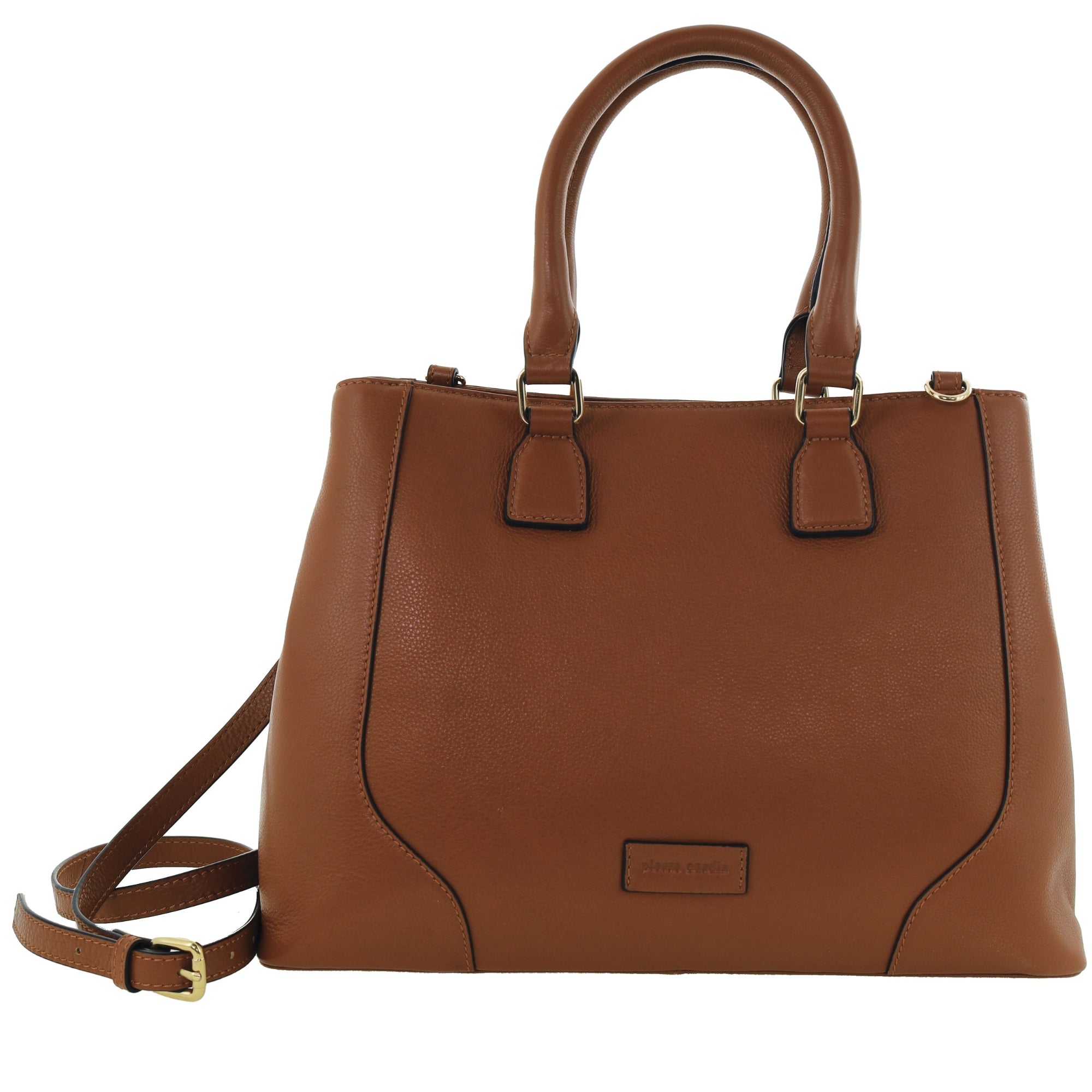 Pierre Cardin Ladies Leather Tote with Detachable Strap