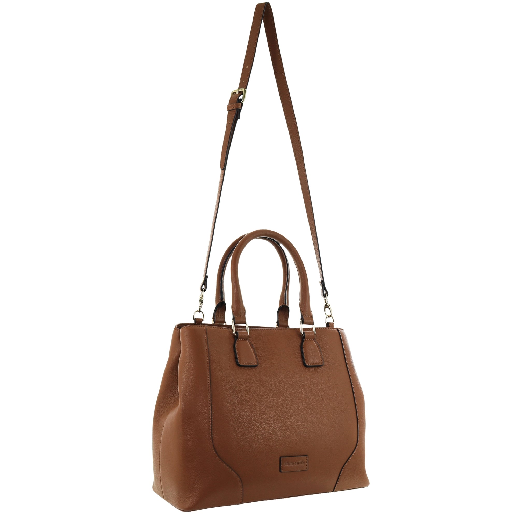 Pierre Cardin Ladies Leather Tote with Detachable Strap