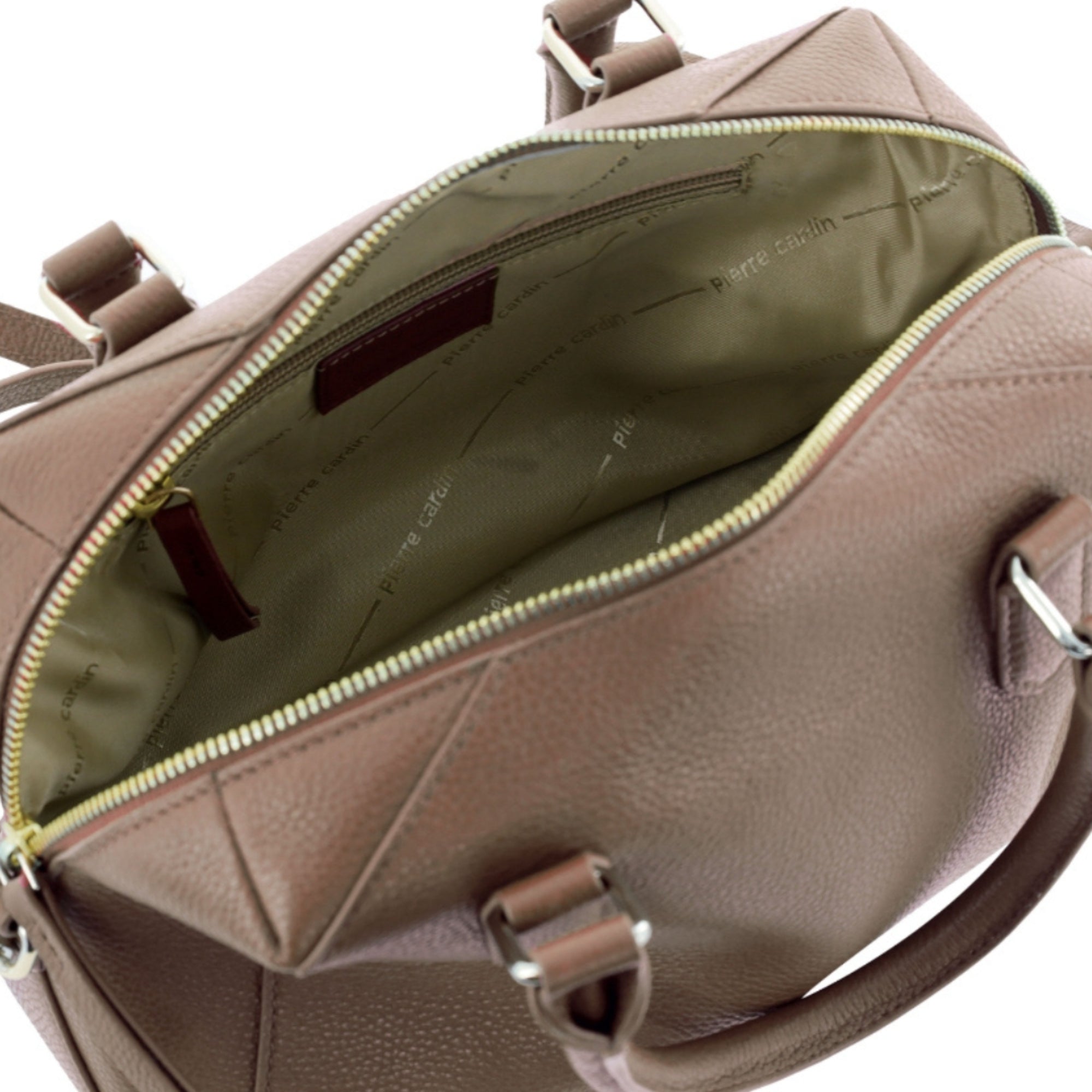 Pierre Cardin Ladies Leather Tote Crossbody Bag