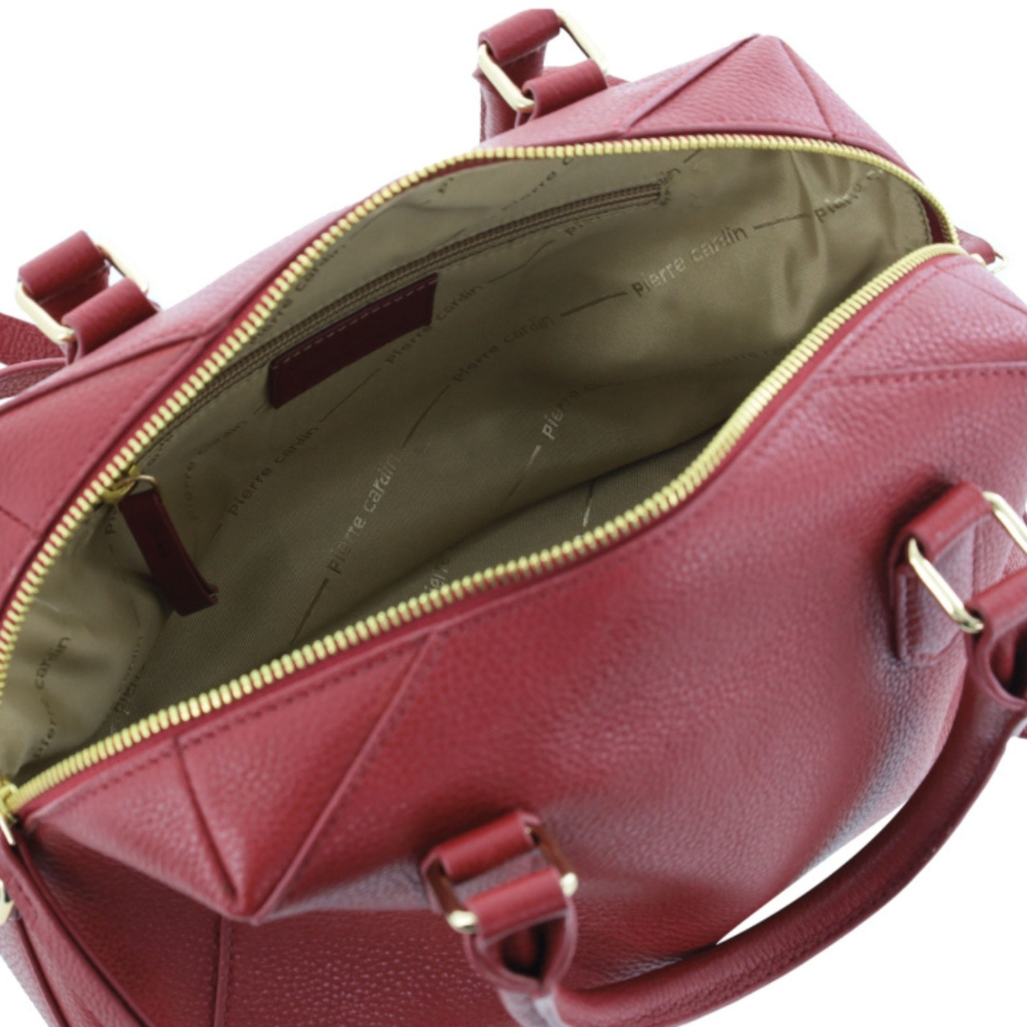 Pierre Cardin Ladies Leather Tote Bag Crossbody Bag