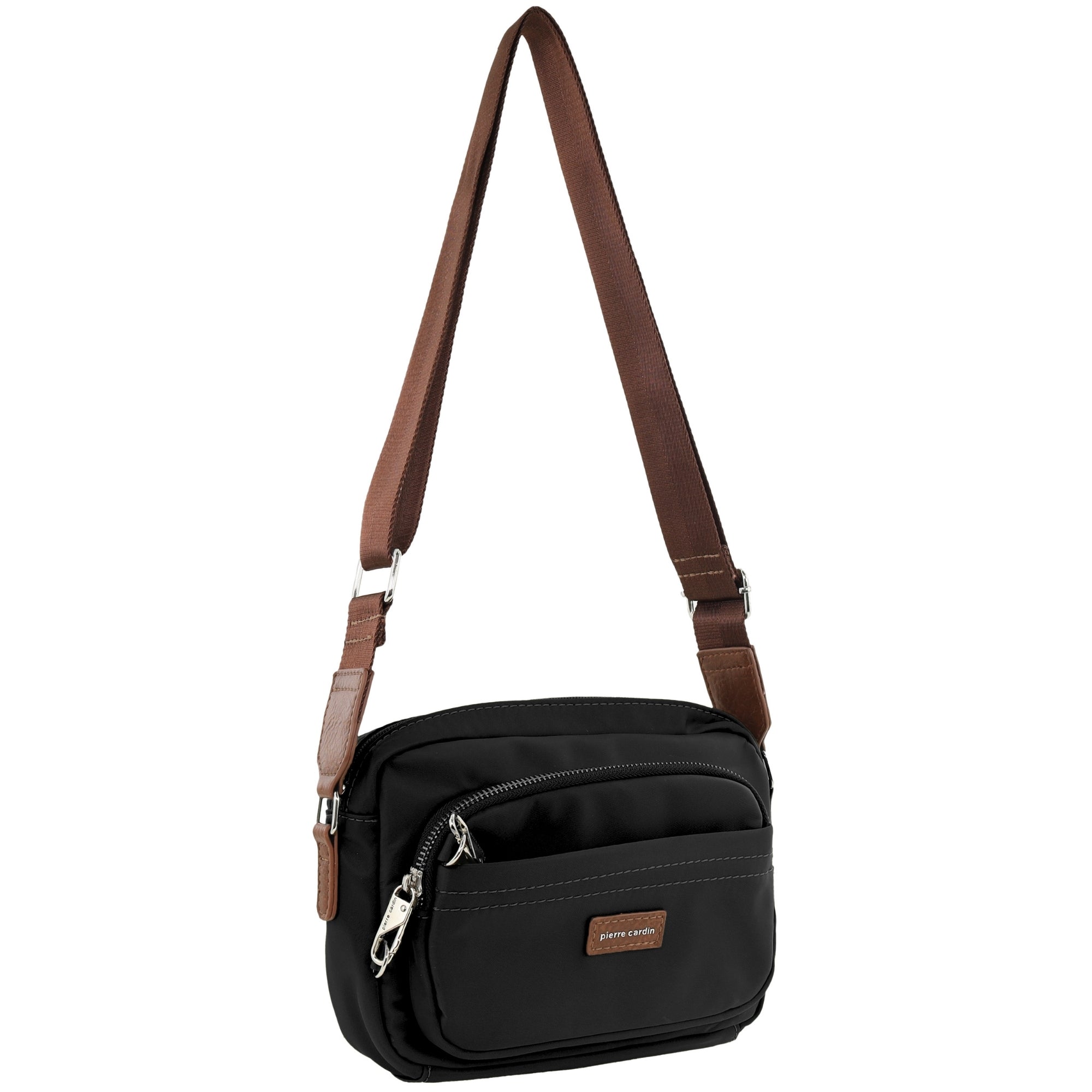 Pierre Cardin RFID Anti-Theft Nylon Crossbody Bag