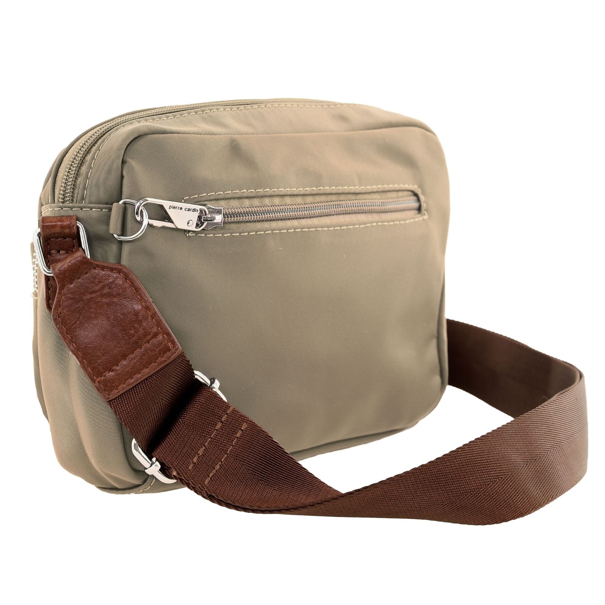 Pierre Cardin RFID Anti-Theft Nylon Crossbody Bag