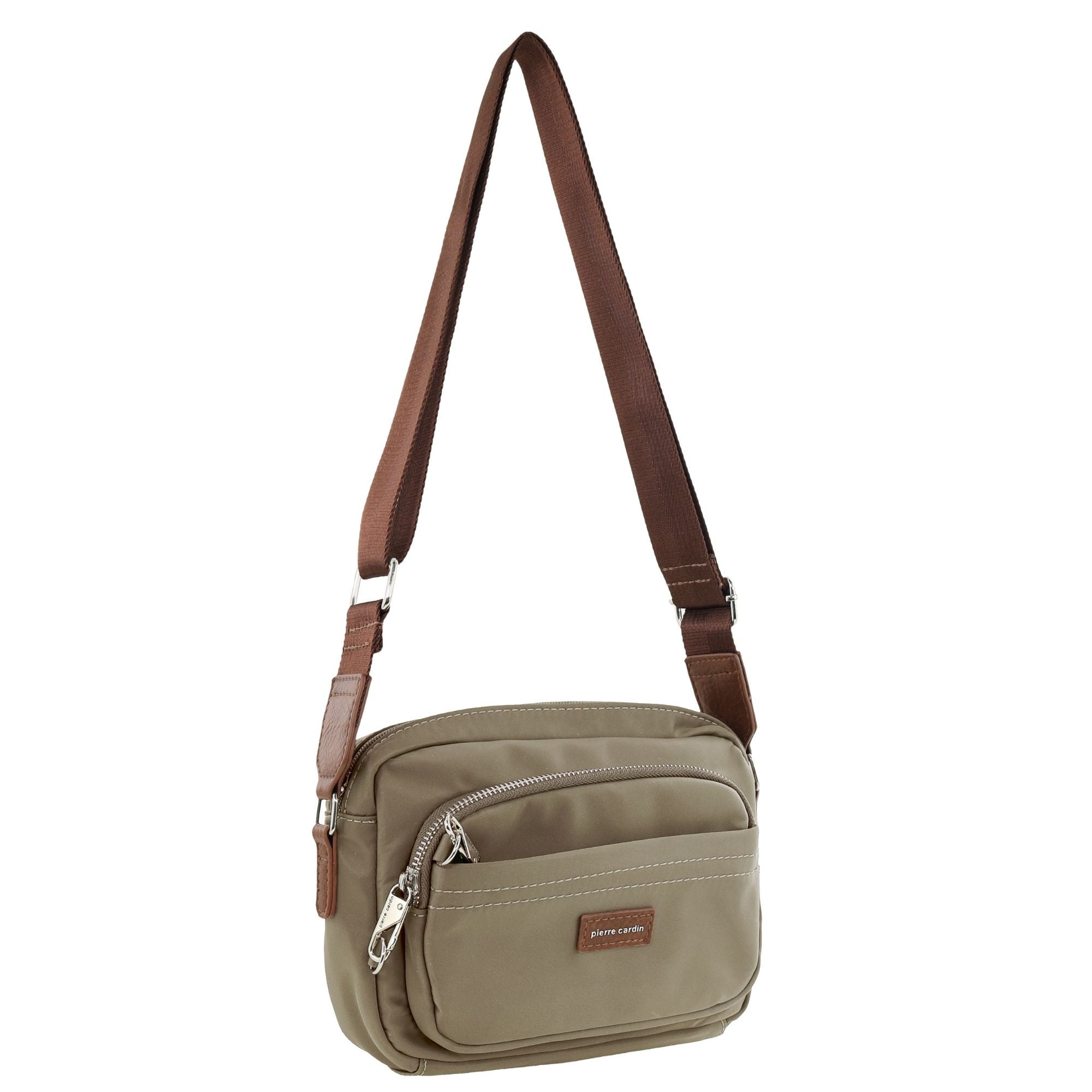 Pierre Cardin RFID Anti-Theft Nylon Crossbody Bag