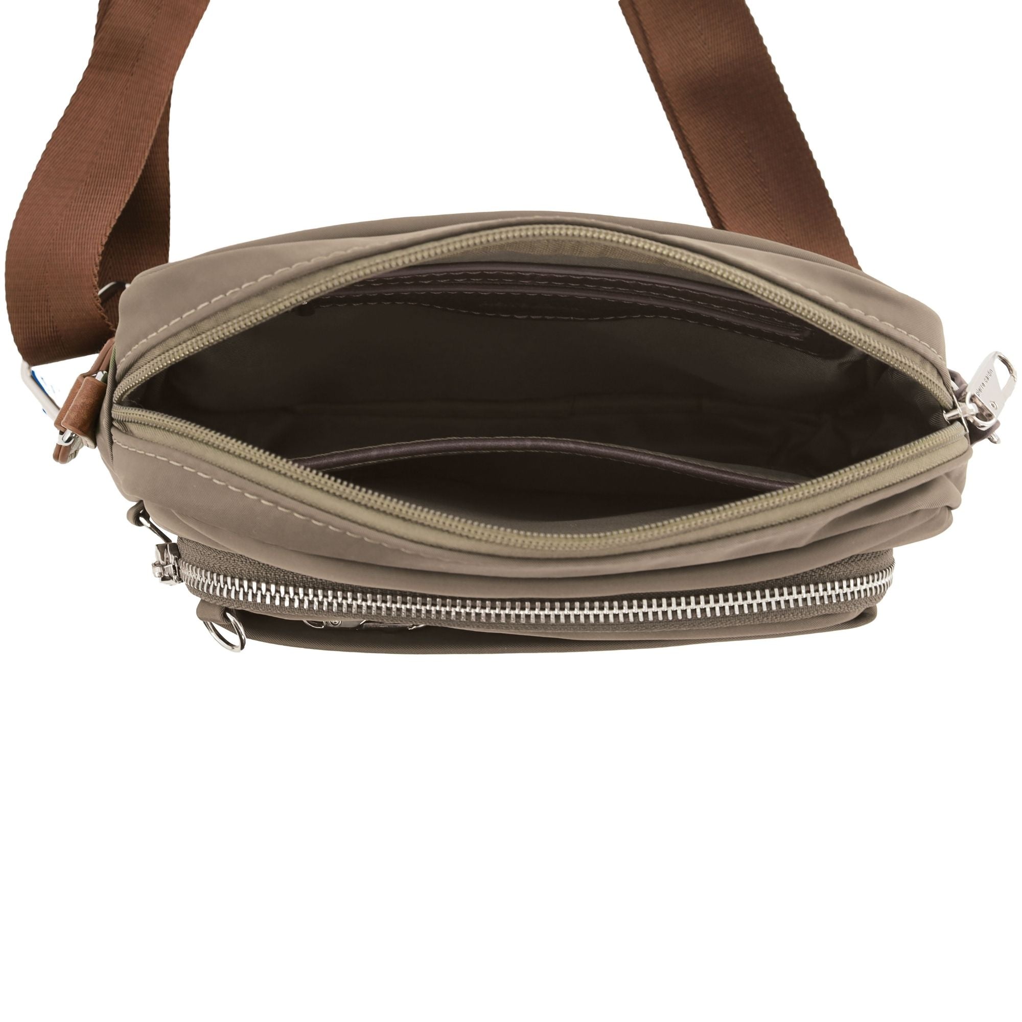 Pierre Cardin RFID Anti-Theft Nylon Crossbody Bag