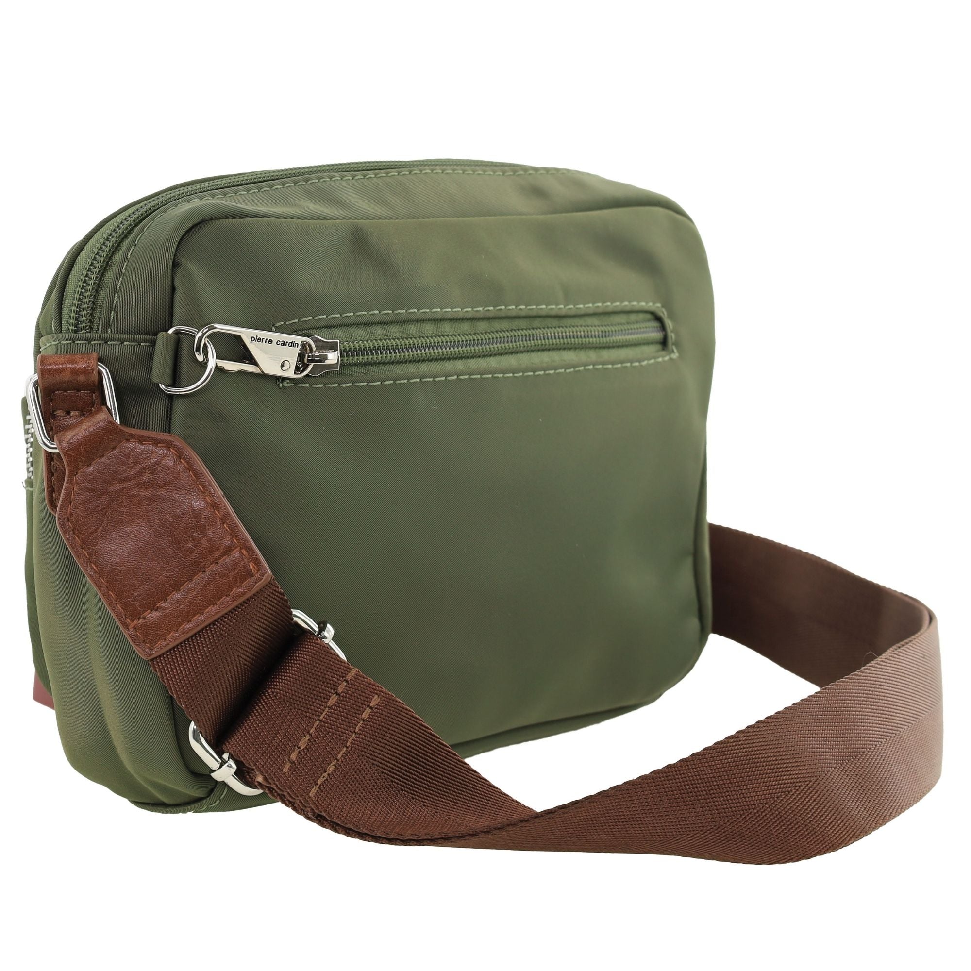 Pierre Cardin RFID Anti-Theft Nylon Crossbody Bag
