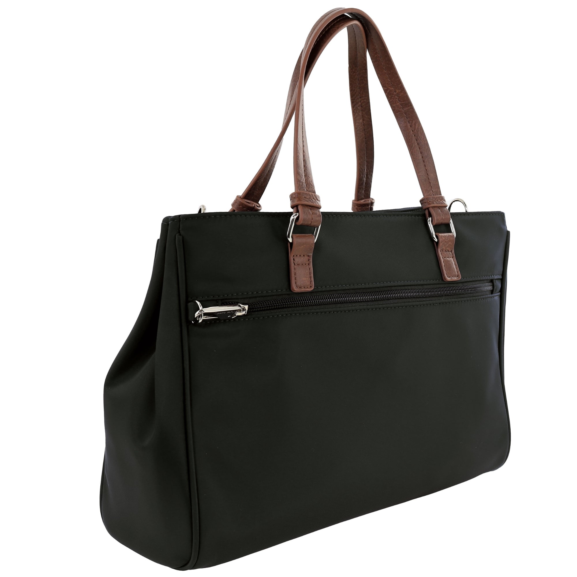 Pierre Cardin RFID Anti-Theft Nylon Mini Tote with Crossbody