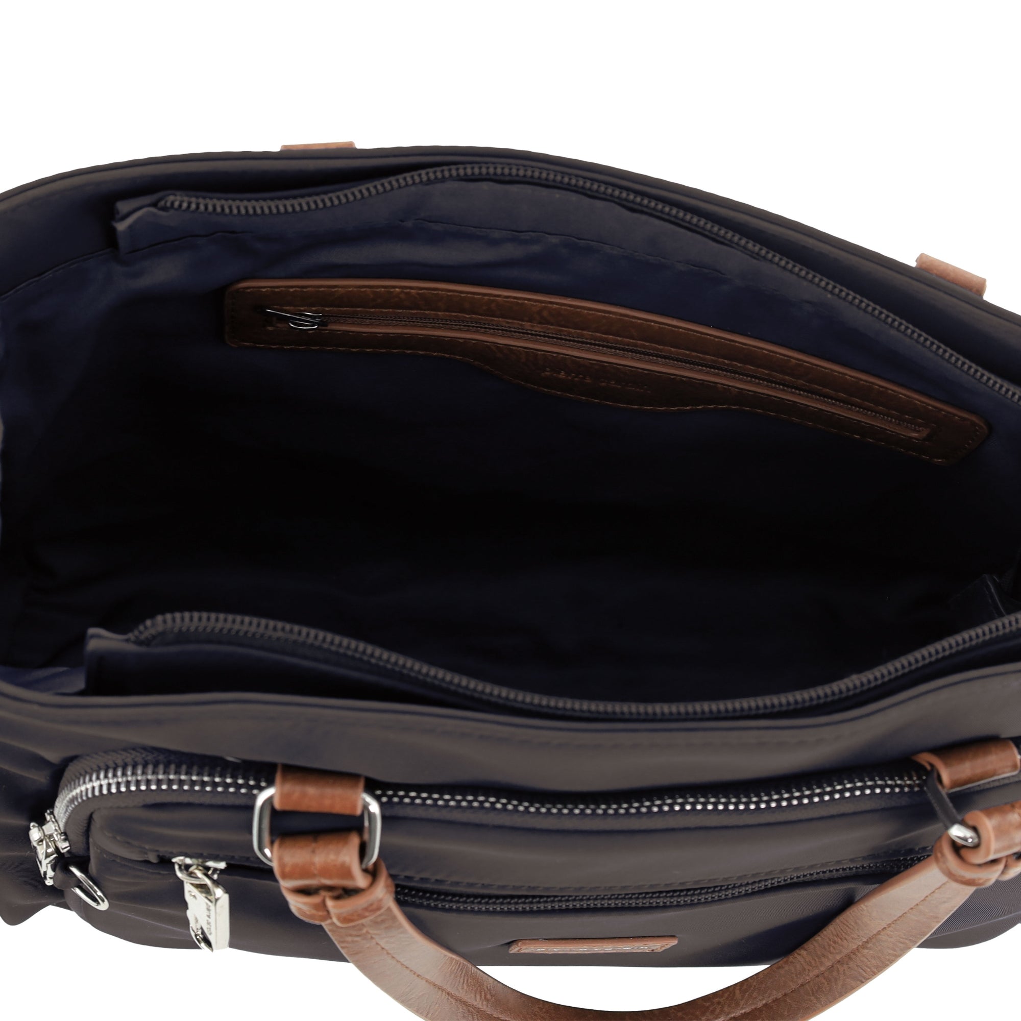 Pierre Cardin RFID Anti-Theft Nylon Mini Tote with Crossbody