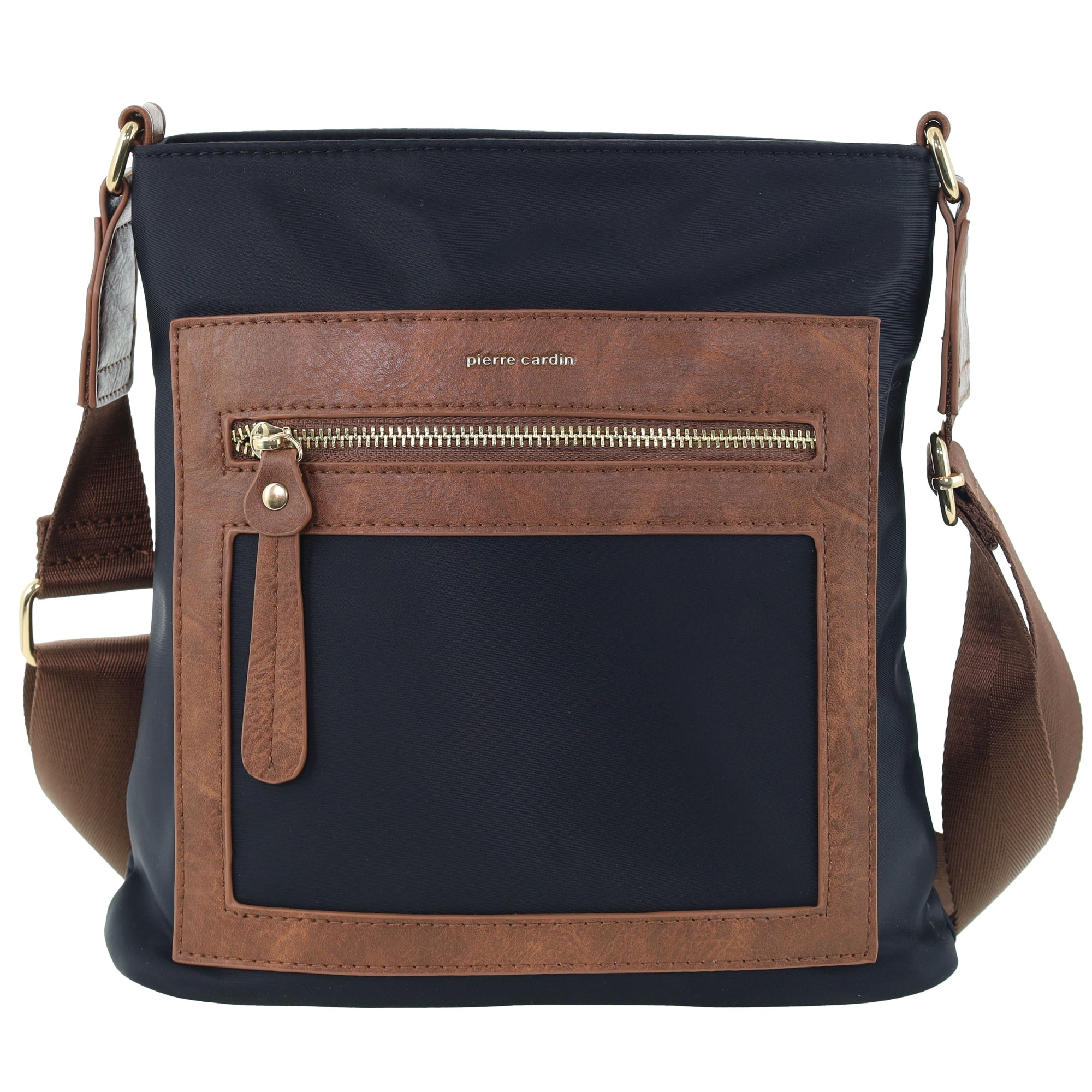 Pierre Cardin RFID Lightweight Nylon Crossbody Bag