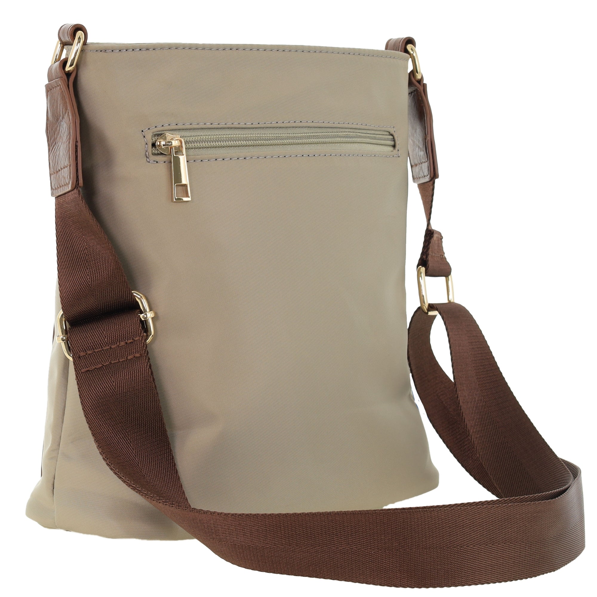 Pierre Cardin RFID Lightweight Nylon Crossbody Bag