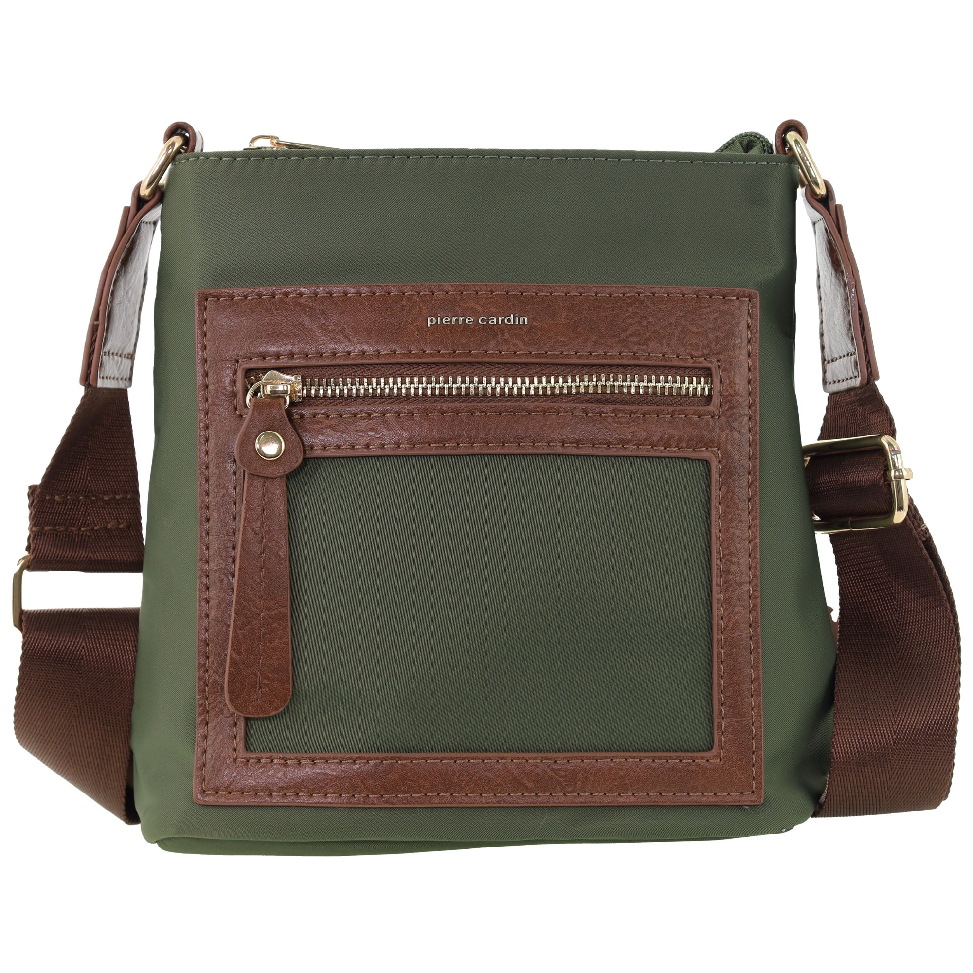 Pierre Cardin RFID Lightweight Nylon Crossbody Bag