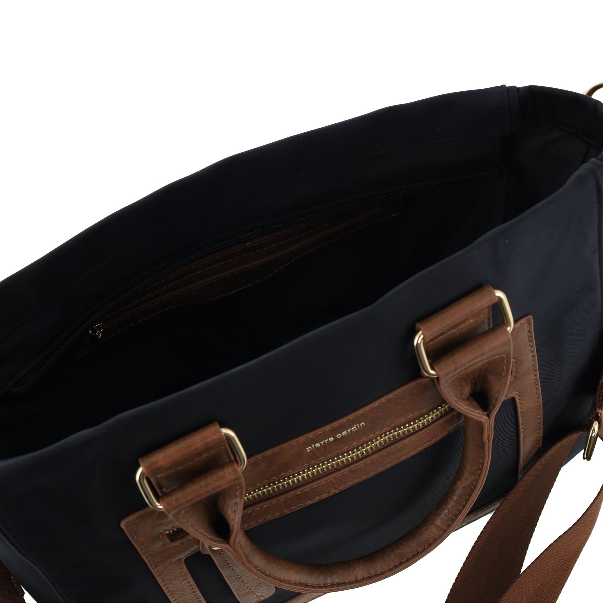 Pierre Cardin RFID Lightweight Nylon Mini Tote with Crossbody