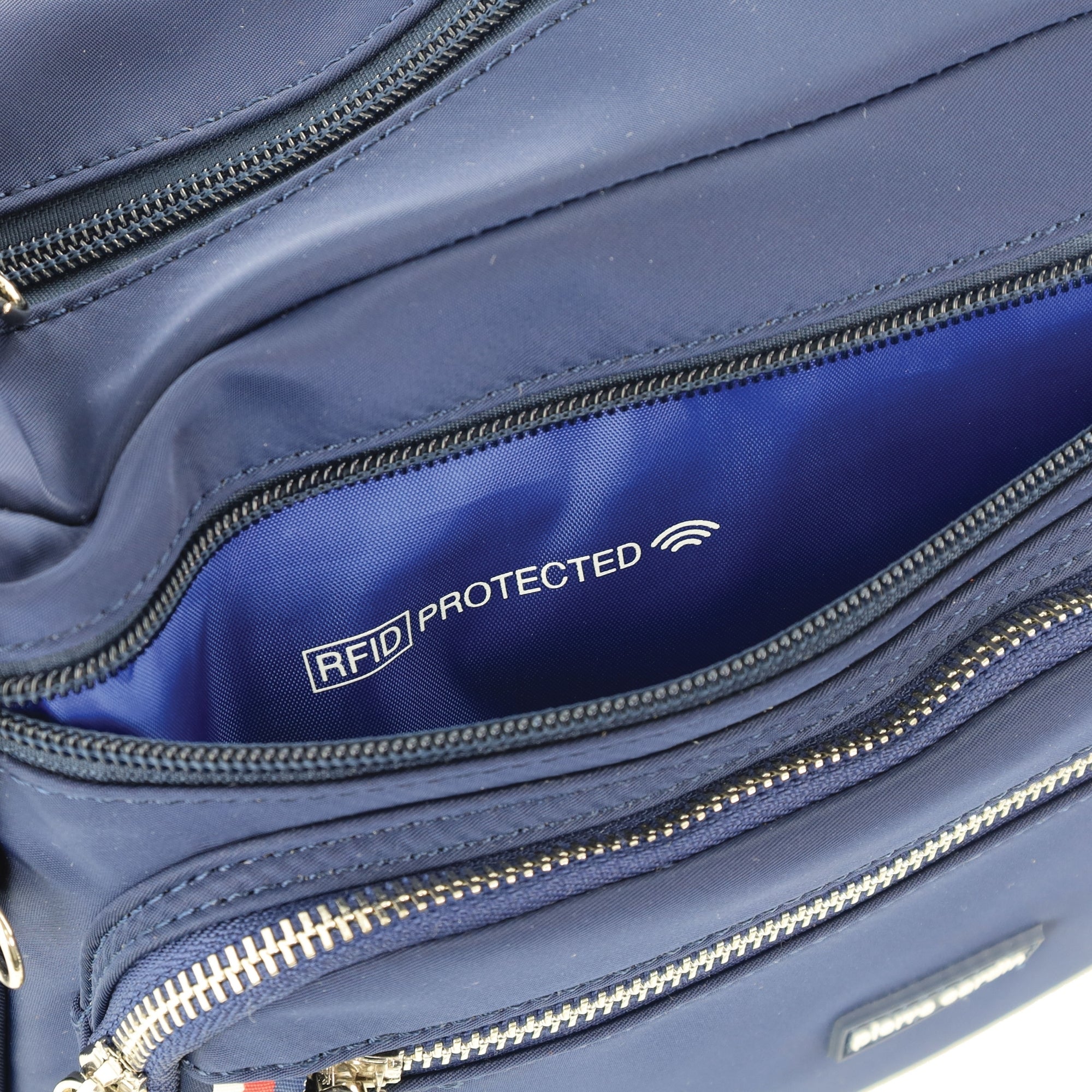 Pierre Cardin RFID Anti-Theft Nylon Crossbody
