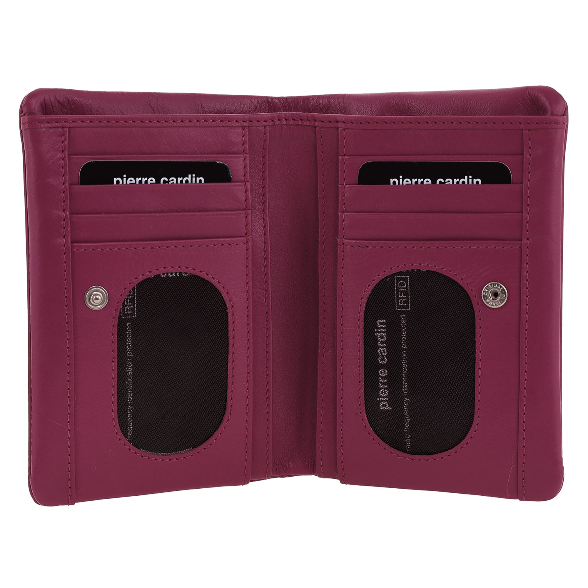 Pierre Cardin Ladies Leather Bi-Fold Wallet