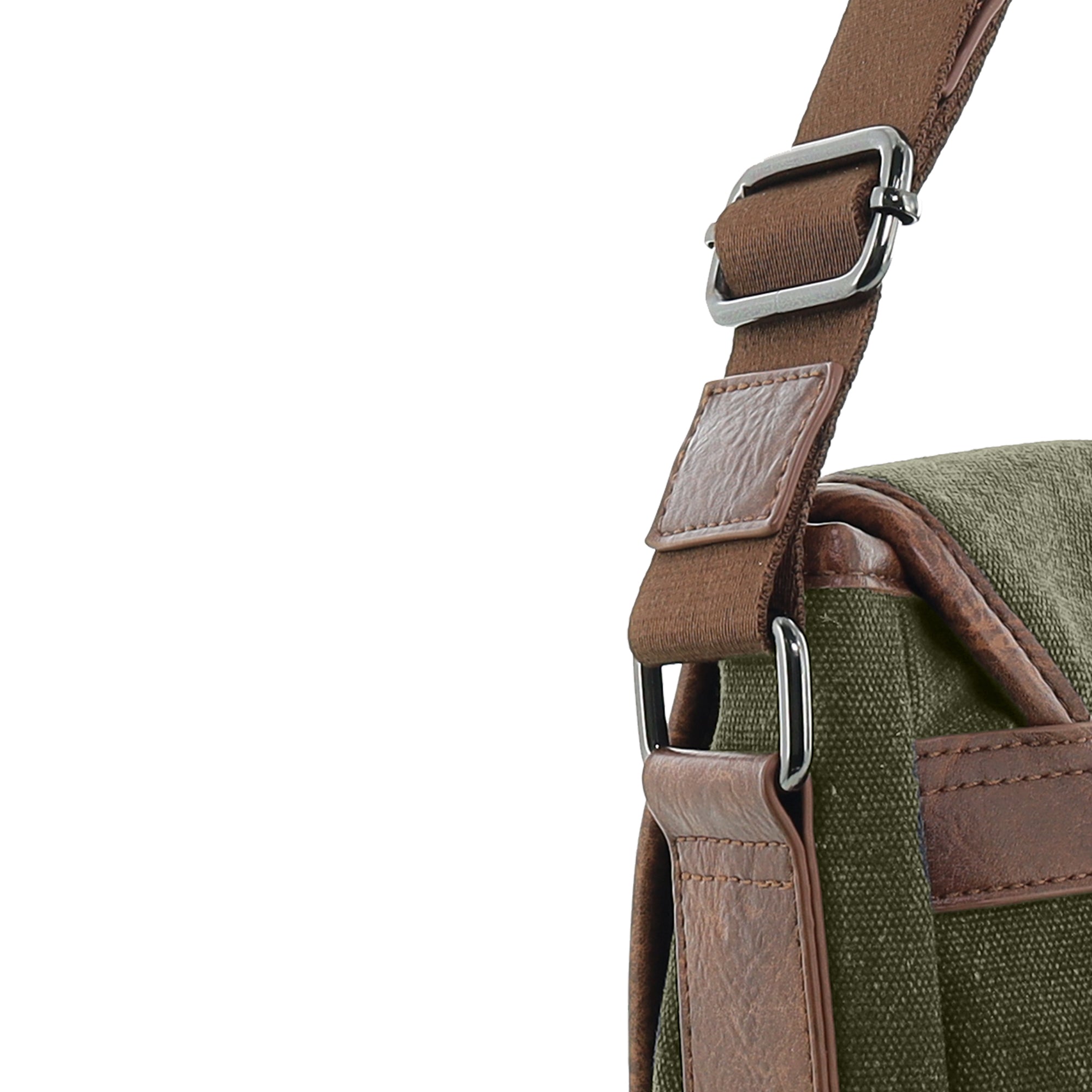 Pierre Cardin Canvas Messenger Bag