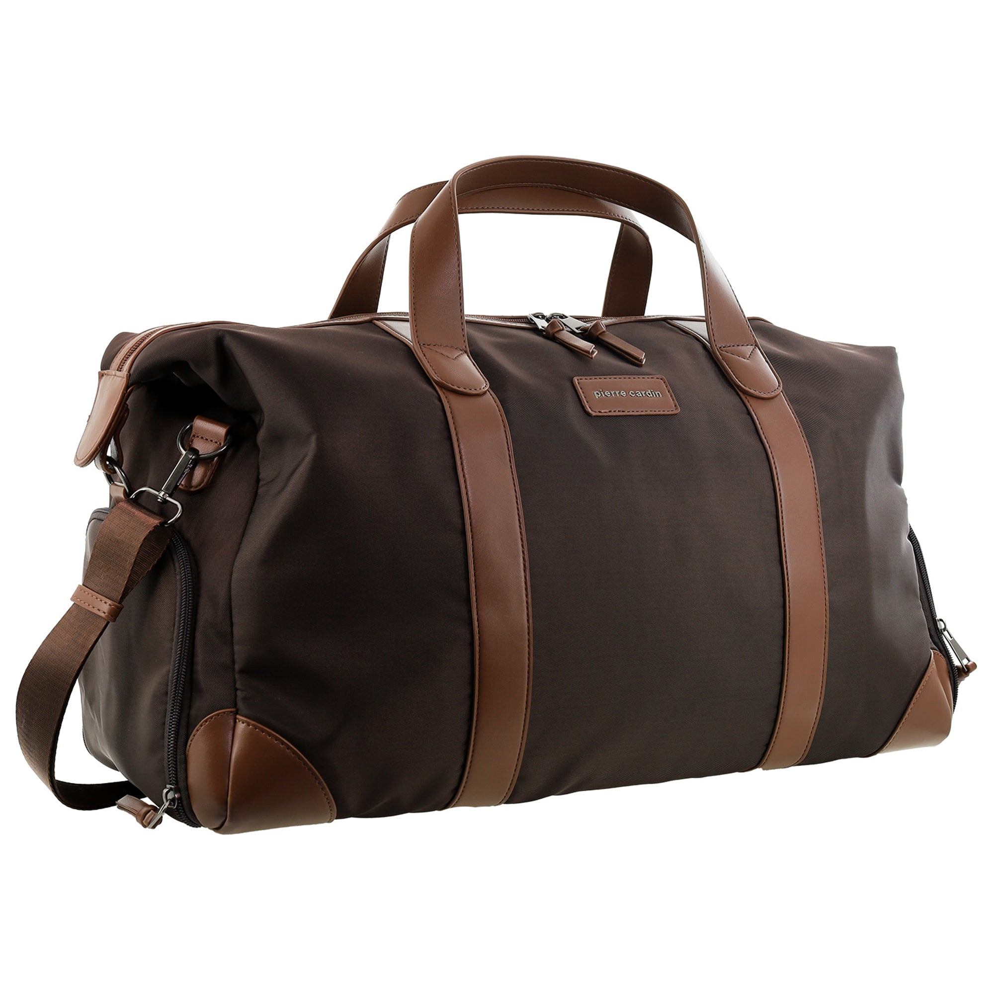 Pierre Cardin 2-Tone Lite Overnight Bag