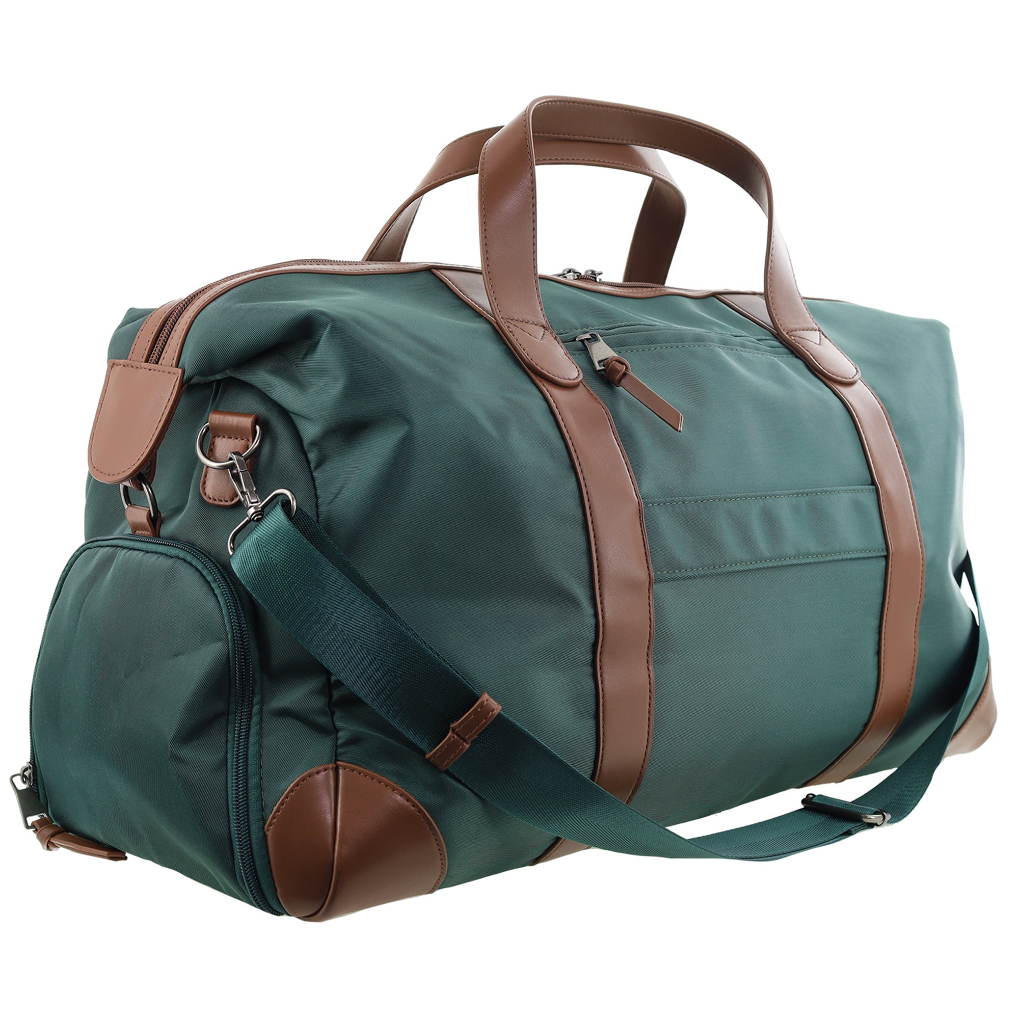 Pierre Cardin 2-Tone Lite Overnight Bag