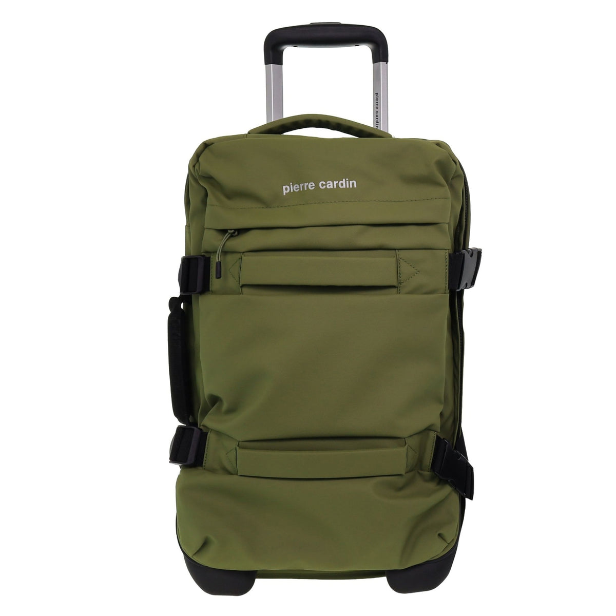 Pierre Cardin 50cm CABIN Soft Shell Trolley Case in Olive