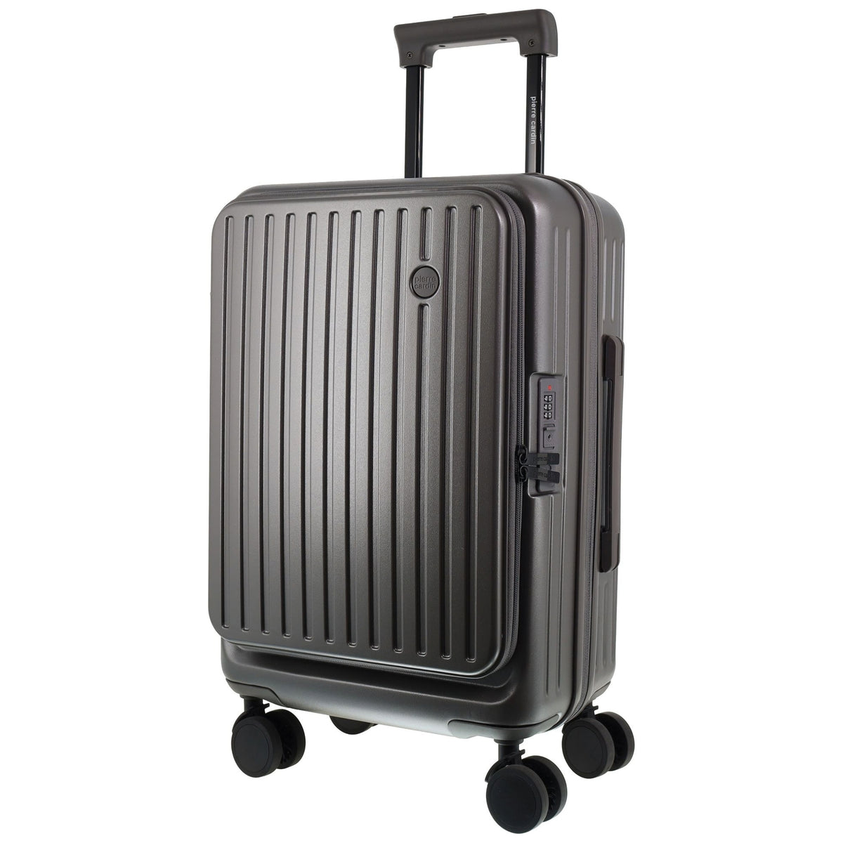 Pierre Cardin Escapade 55cm CABIN Hard Shell Case in Pewter