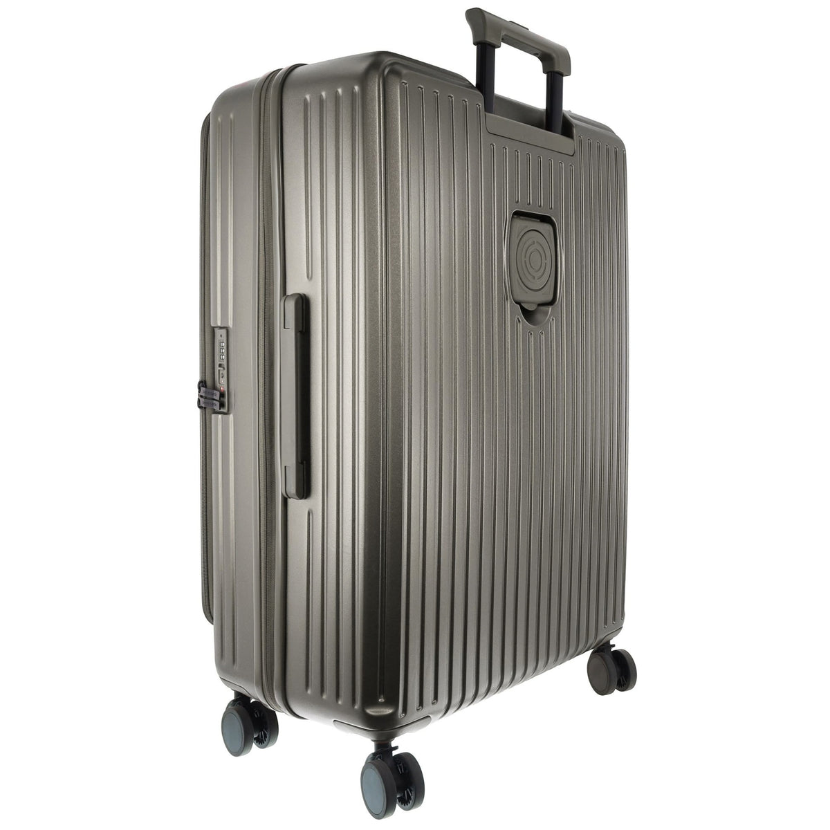 Pierre Cardin Escapade 81cm LARGE Hard Shell Case in Pewter