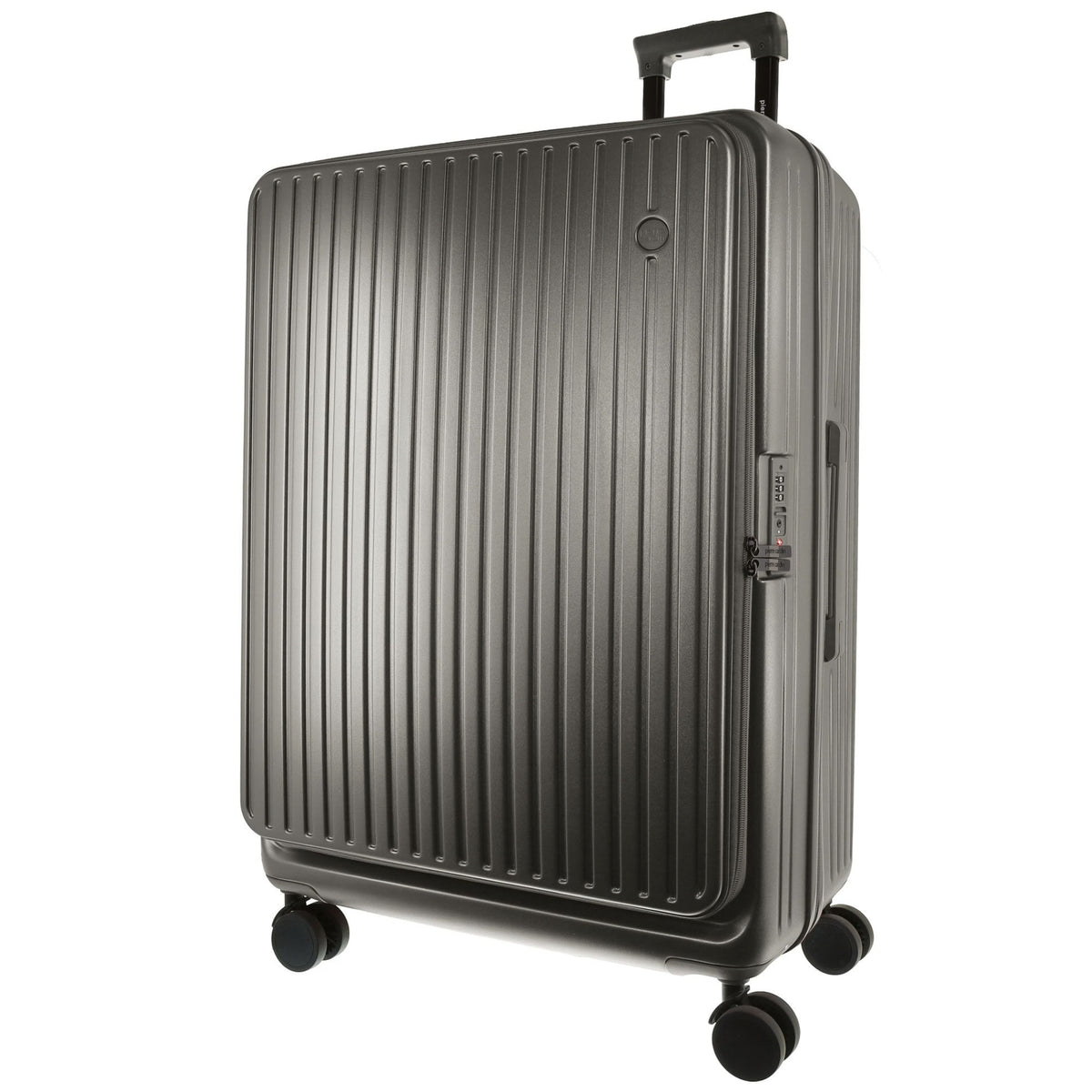 Pierre Cardin Escapade 81cm LARGE Hard Shell Case in Pewter