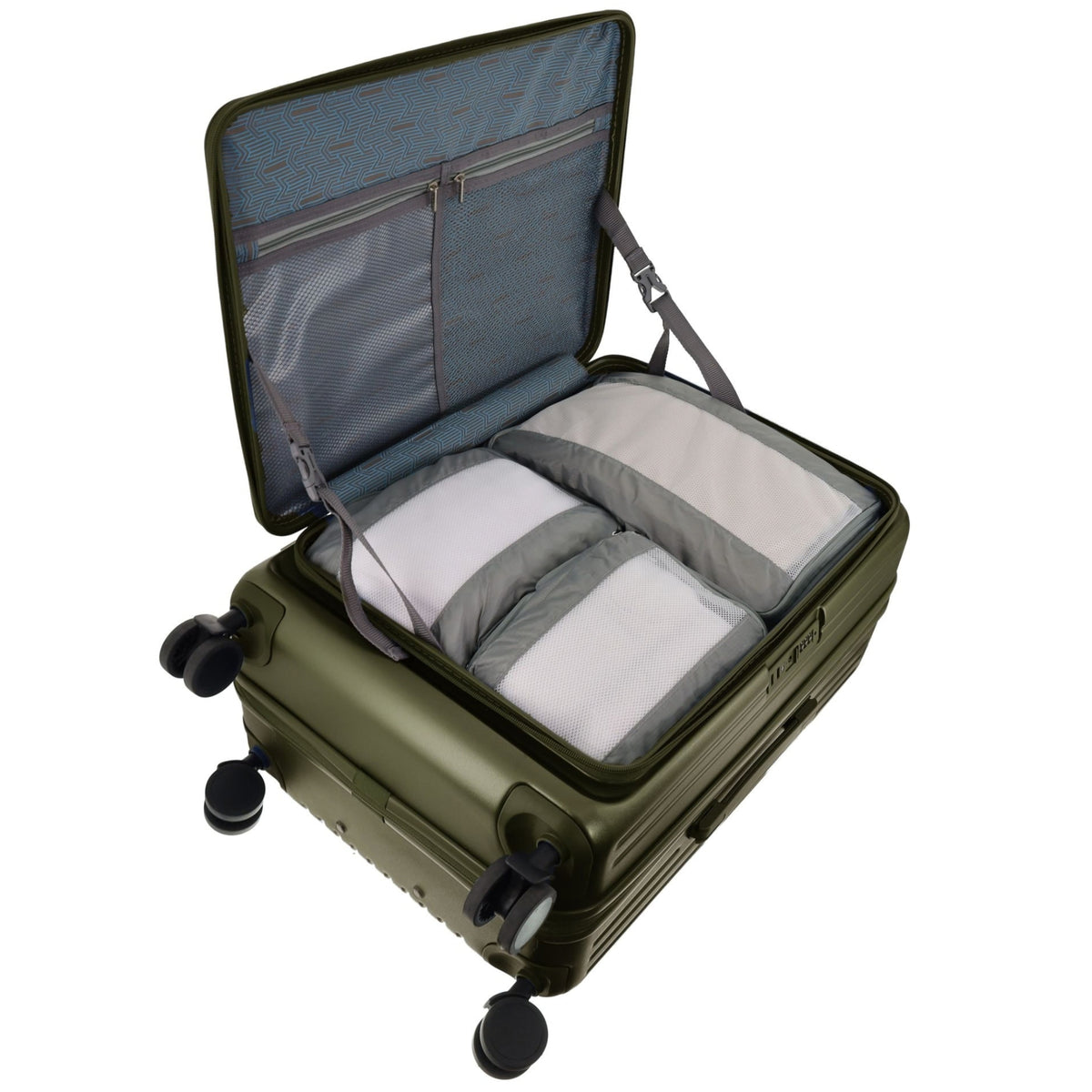 Pierre Cardin Escapade 67cm MEDIUM Hard Shell Case in Khaki