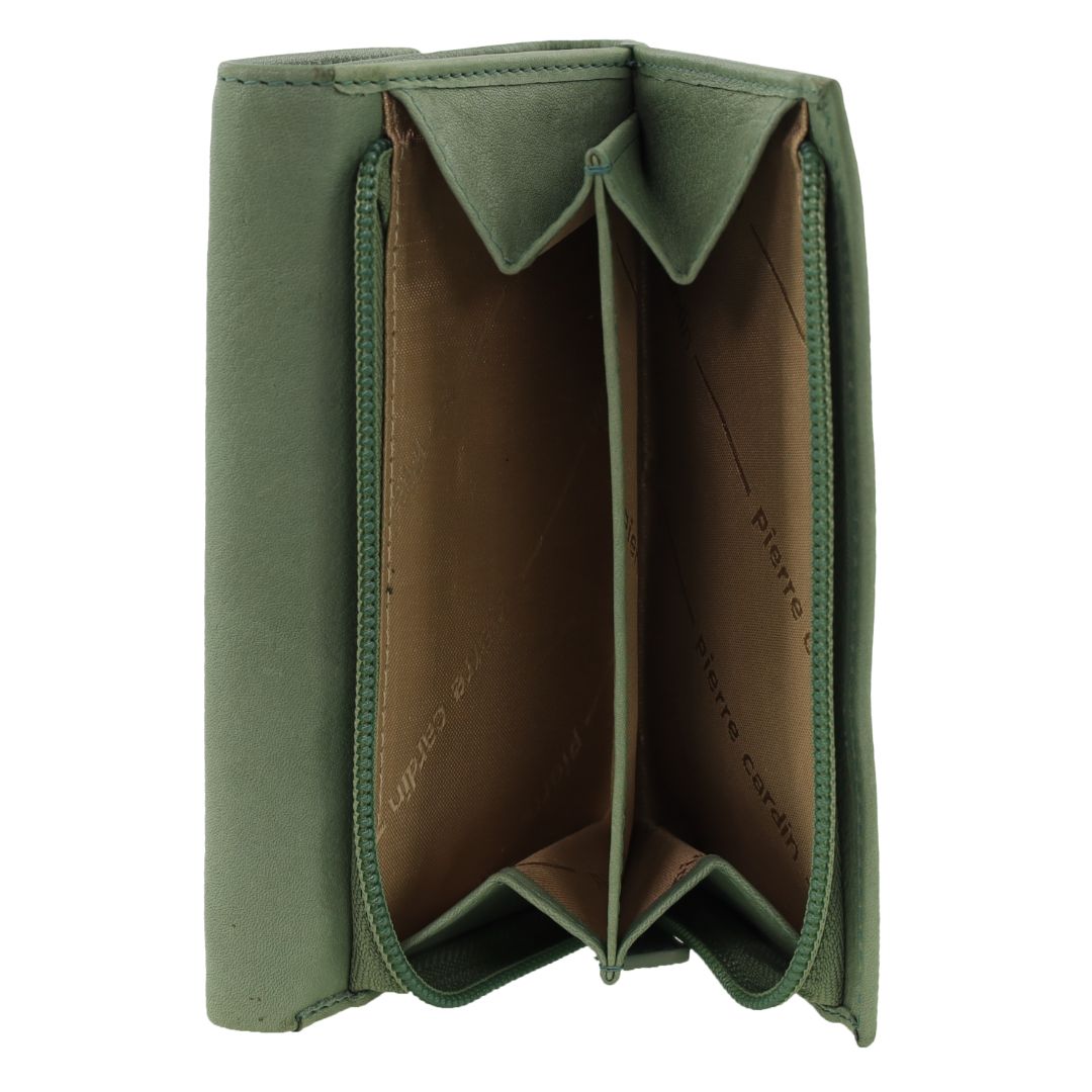 Pierre Cardin Leather Ladies Tri-Fold Wallet