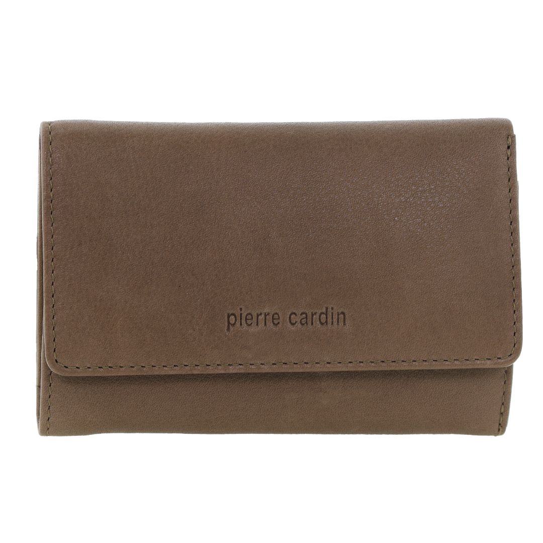 Pierre Cardin Leather Ladies Tri-Fold Wallet