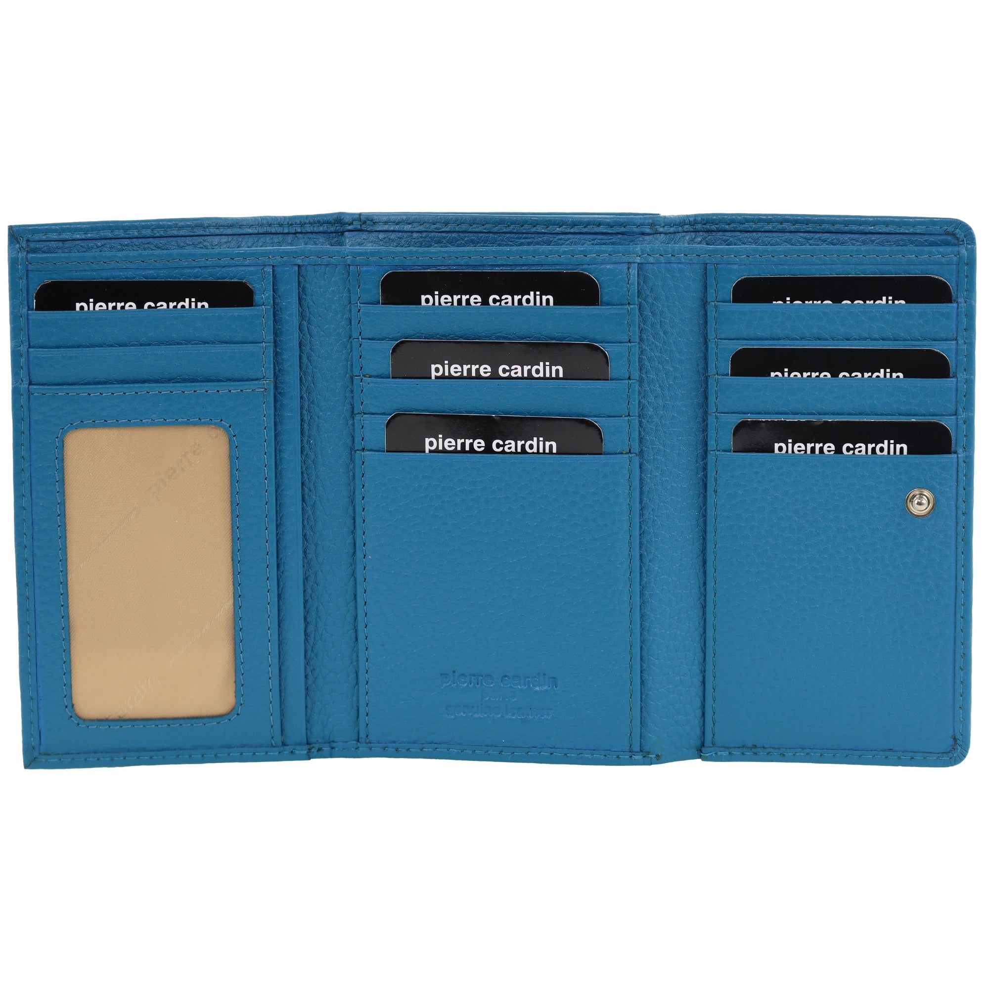 Pierre Cardin Leather Ladies Tri-Fold Wallet