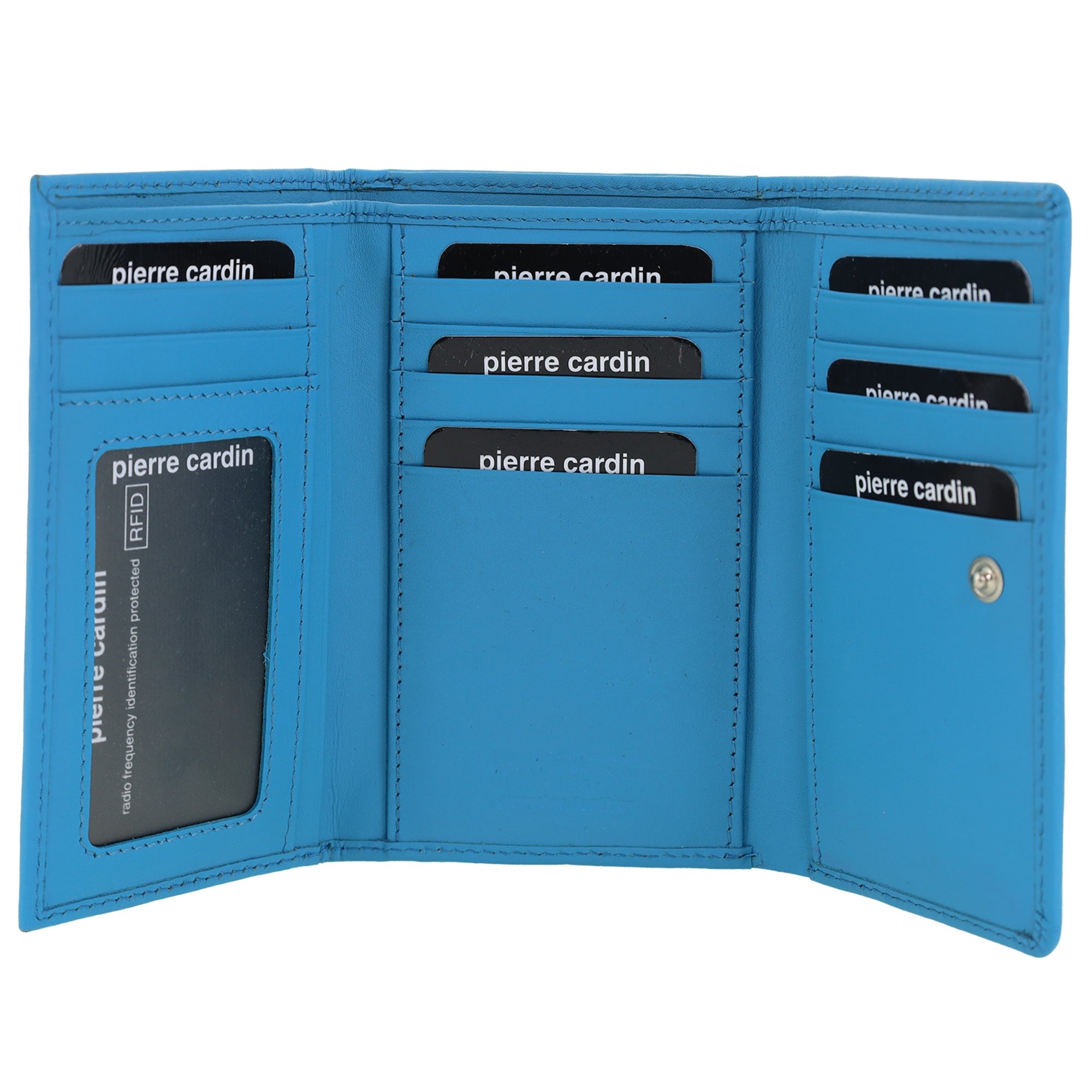 Pierre Cardin Leather Ladies Tri-Fold Wallet