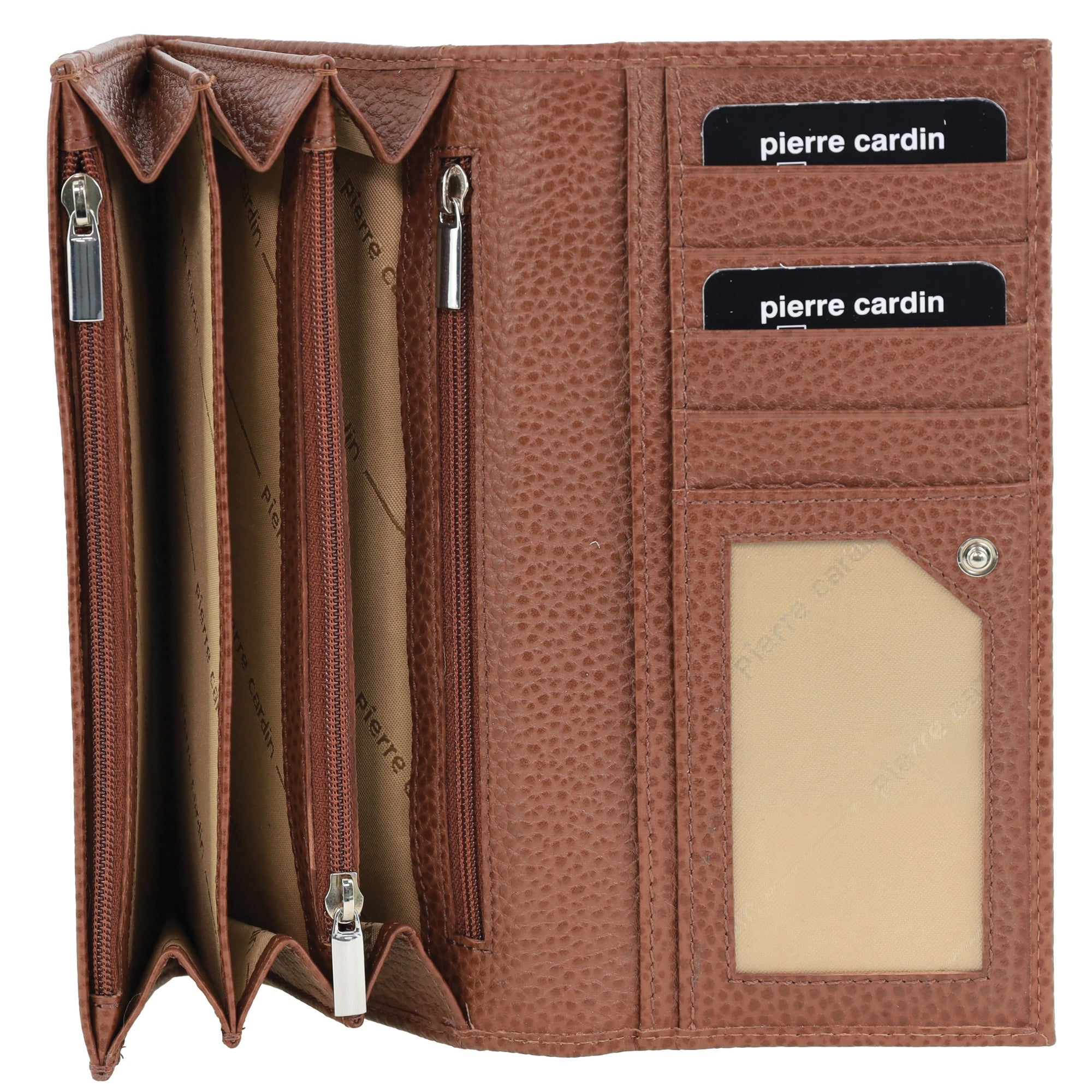 Pierre Cardin Rustic Leather Ladies Wallet