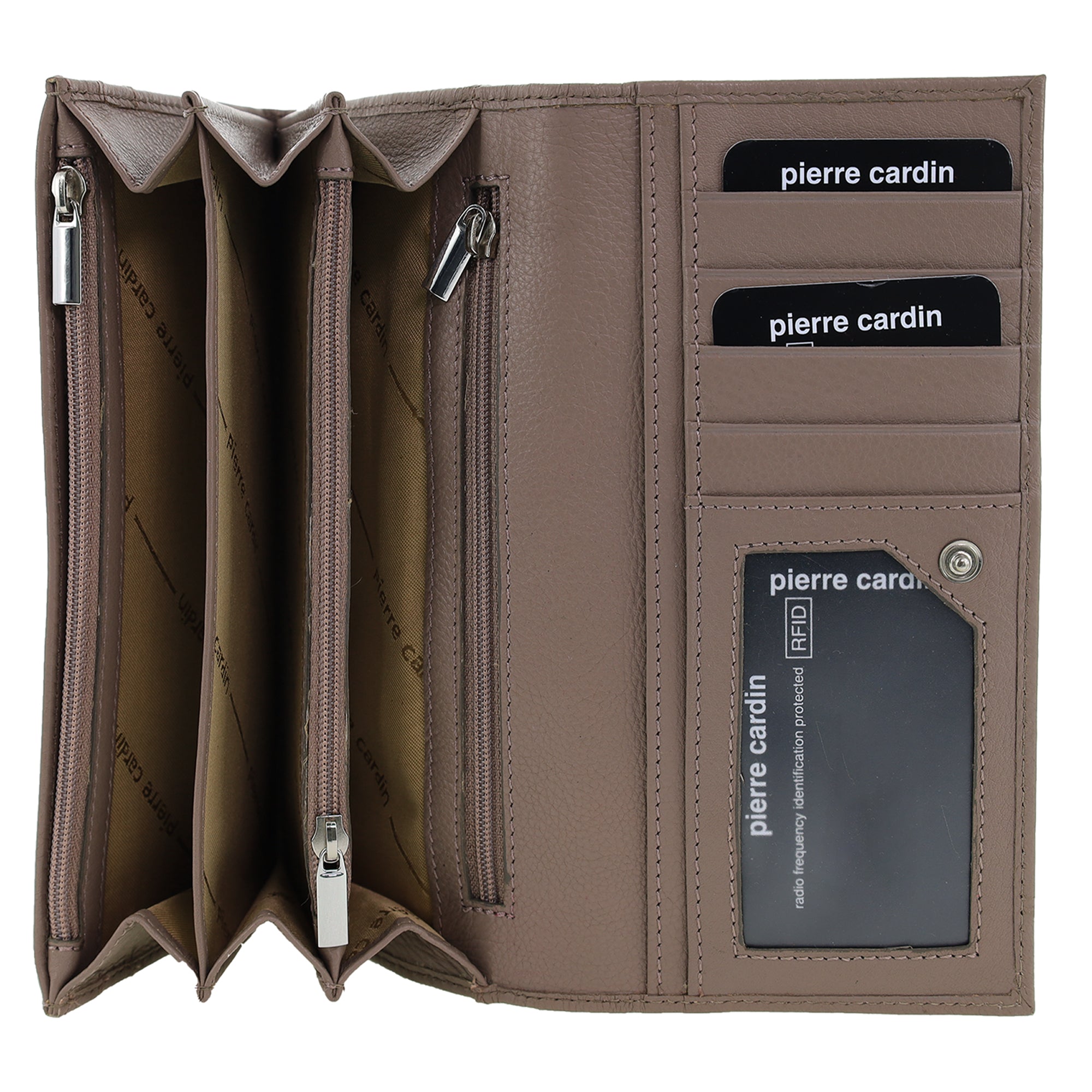 Pierre Cardin Rustic Leather Ladies Wallet