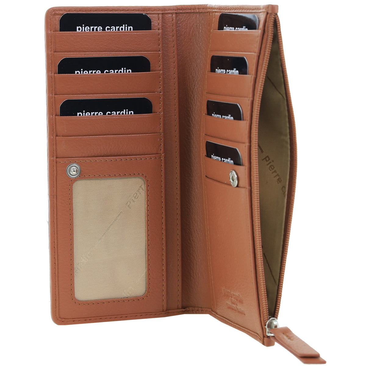 Pierre Cardin Genuine Ladies Leather Bi-Fold Wallet