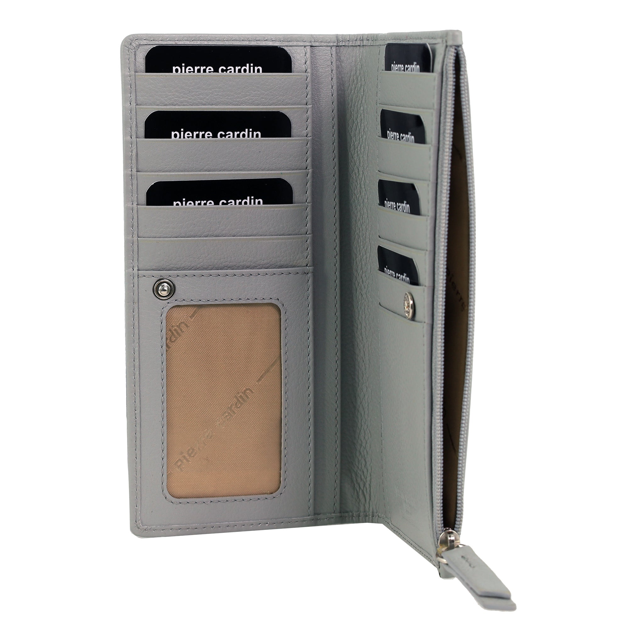 Pierre Cardin Genuine Ladies Leather Bi-Fold Wallet