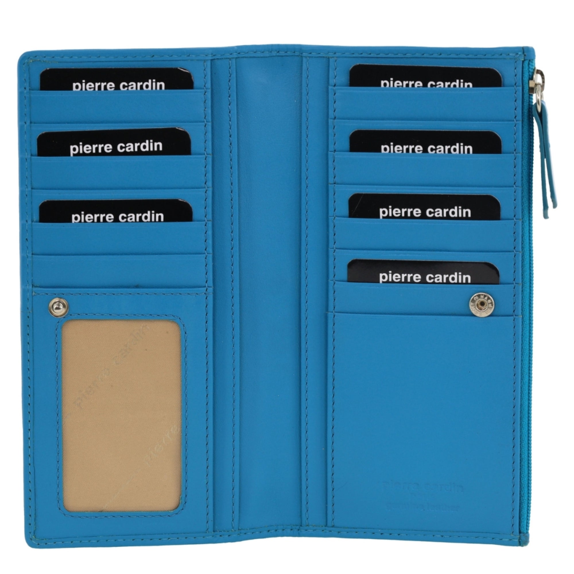 Pierre Cardin Genuine Ladies Leather Bi-Fold Wallet