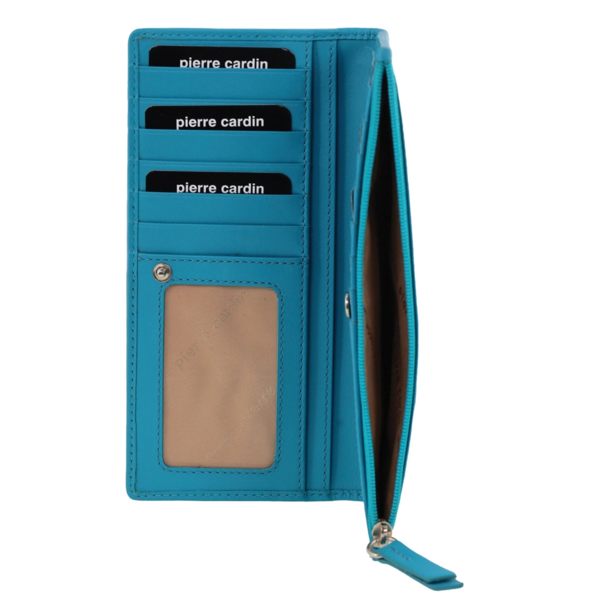 Pierre Cardin Genuine Ladies Leather Bi-Fold Wallet