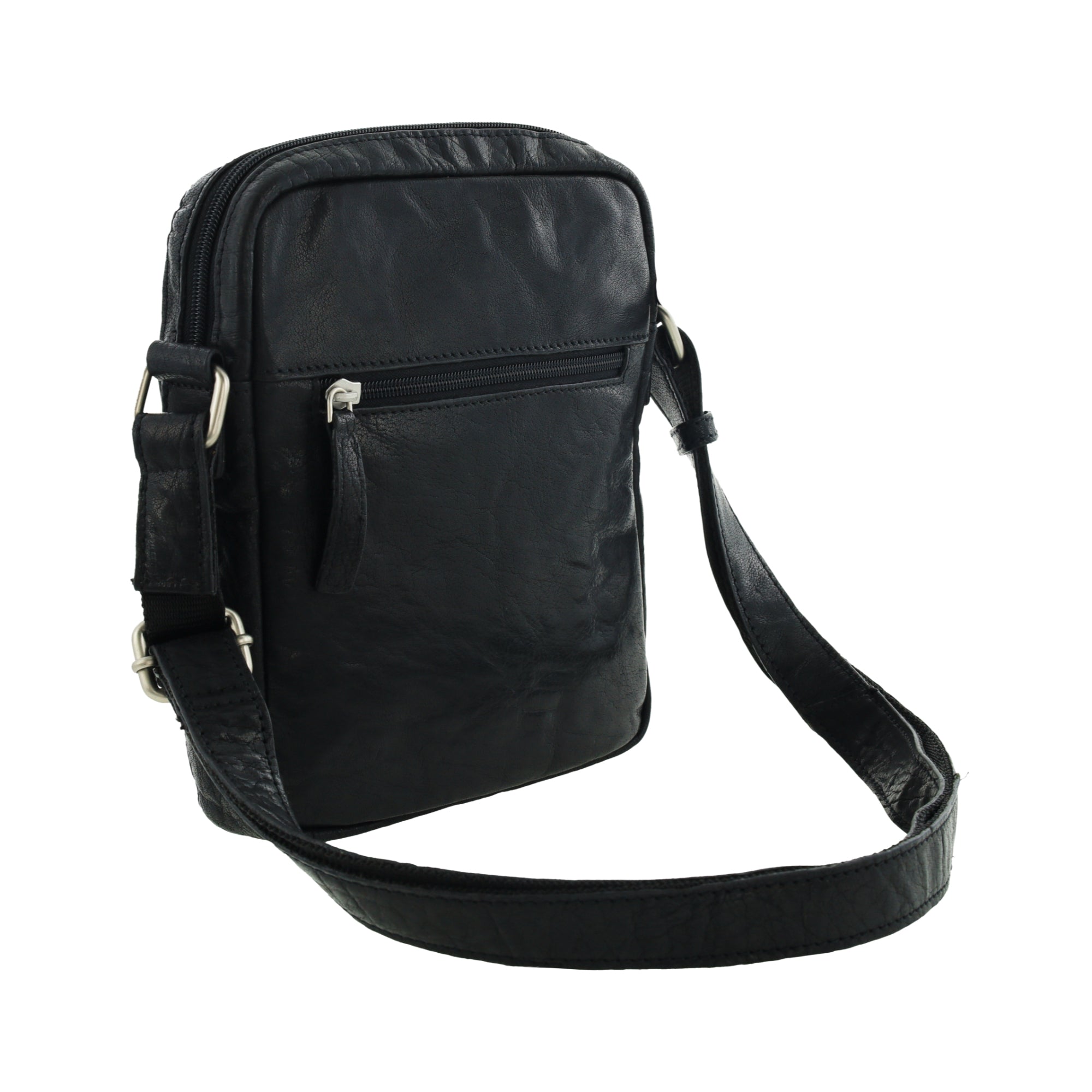 Pierre Cardin Rustic Leather Cross Body/Tablet Bag