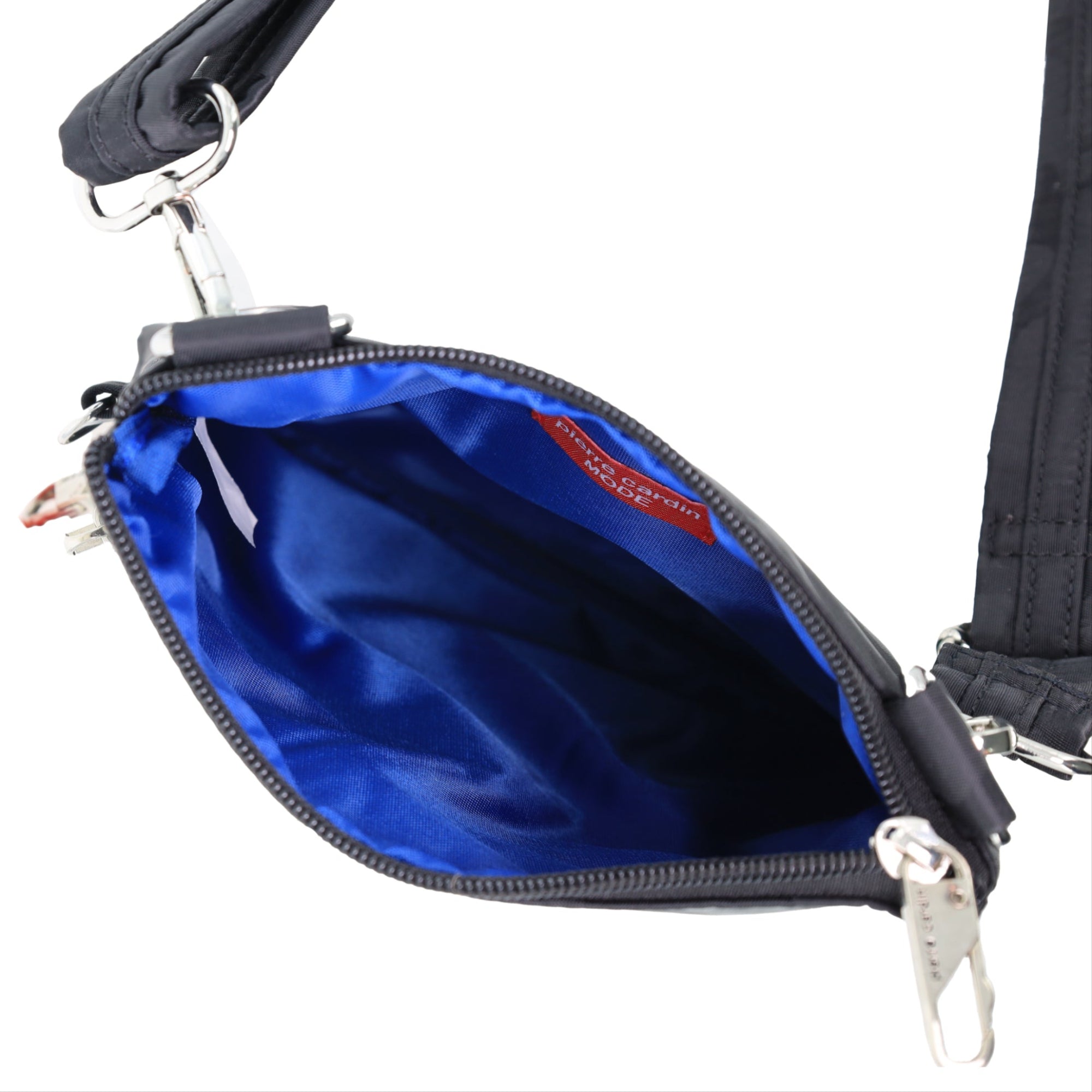 Pierre Cardin Nylon Anti-Theft Cross Body Bag