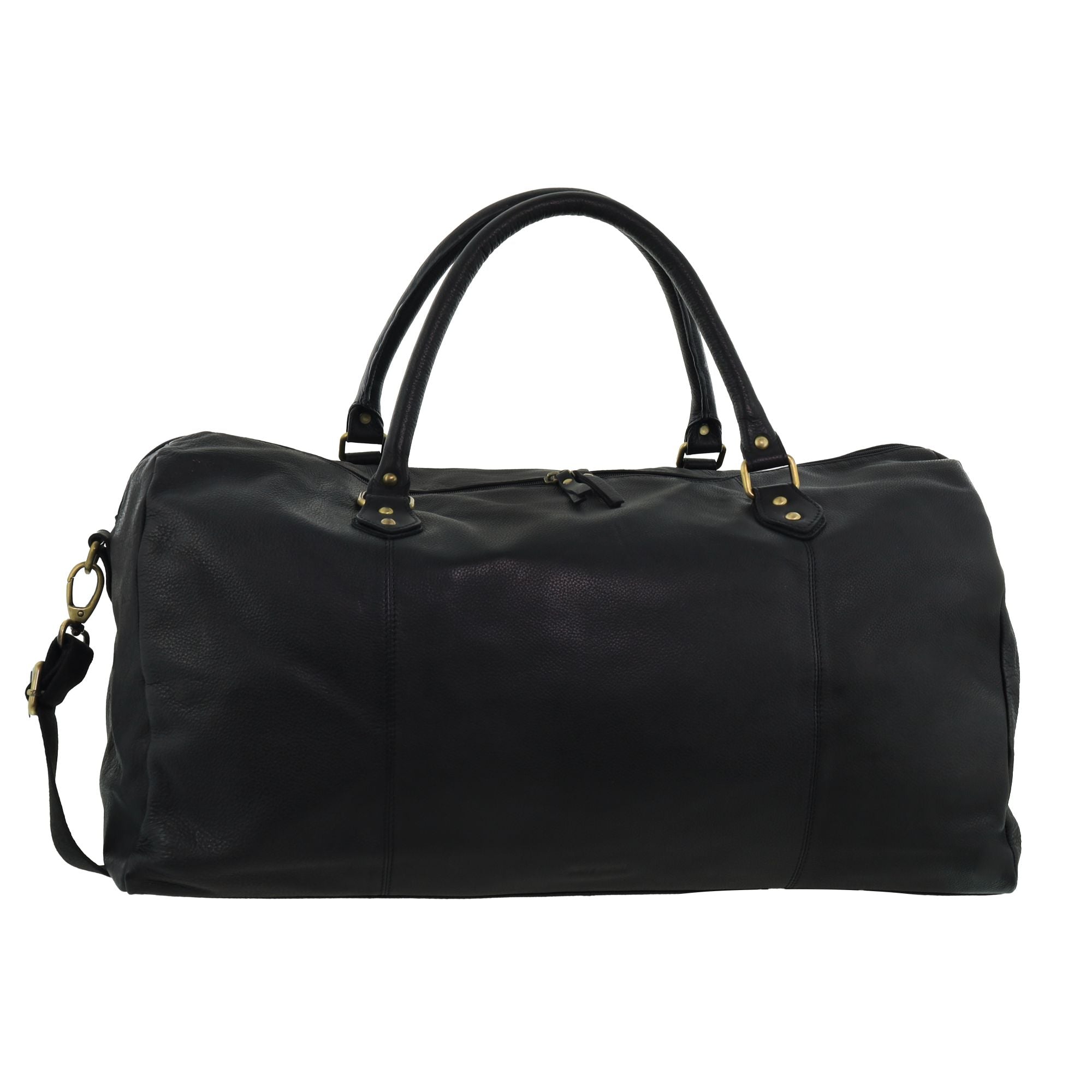 Pierre Cardin Smooth Leather Overnight Bag