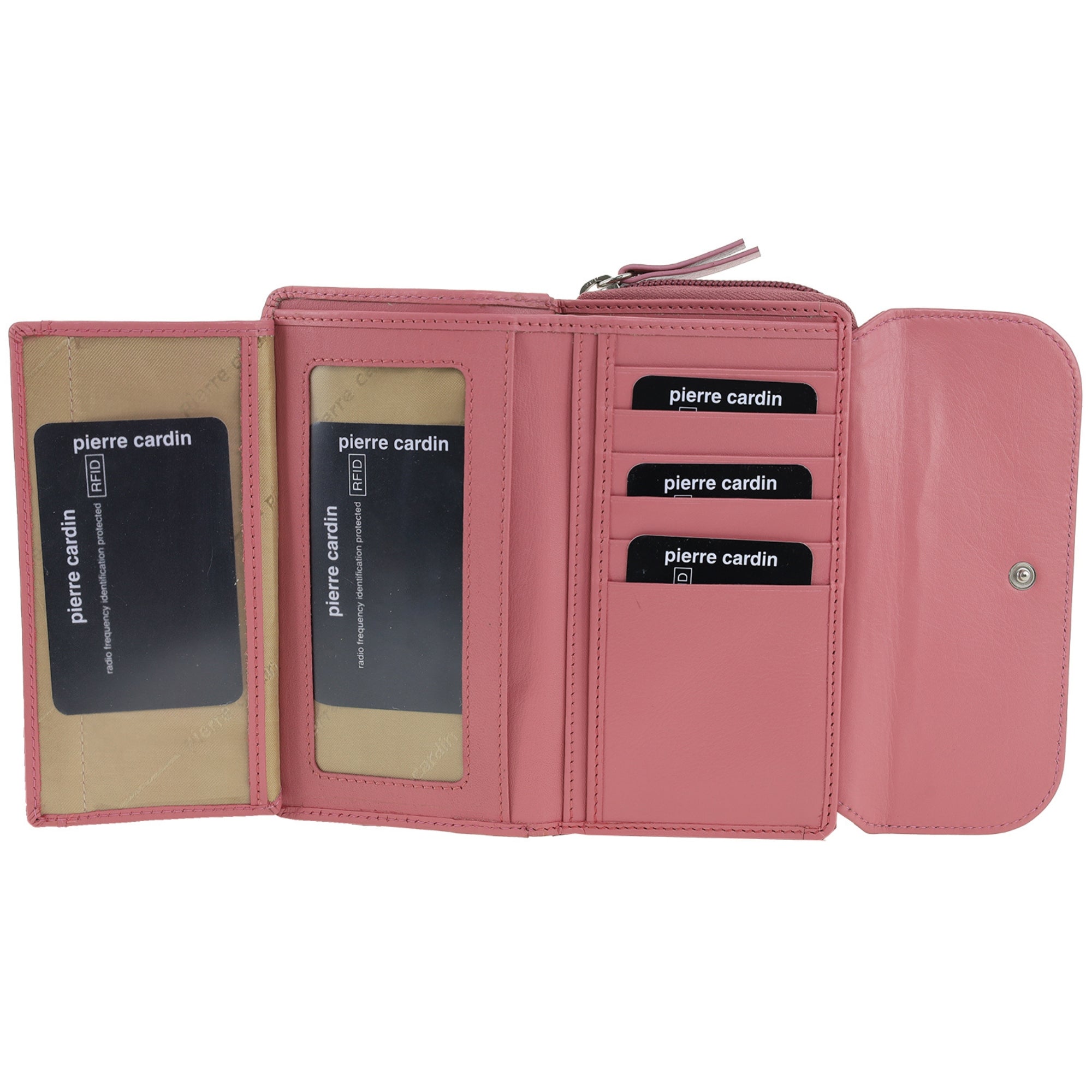Pierre Cardin Ladies Bi-Fold Tab Wallet