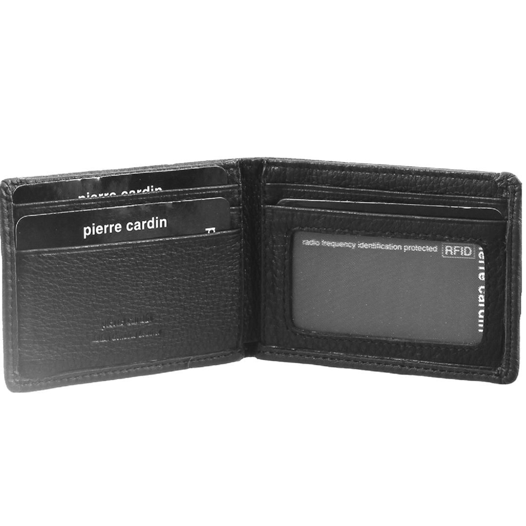 Pierre Cardin Italian Leather Bi-Fold Men's Wallet