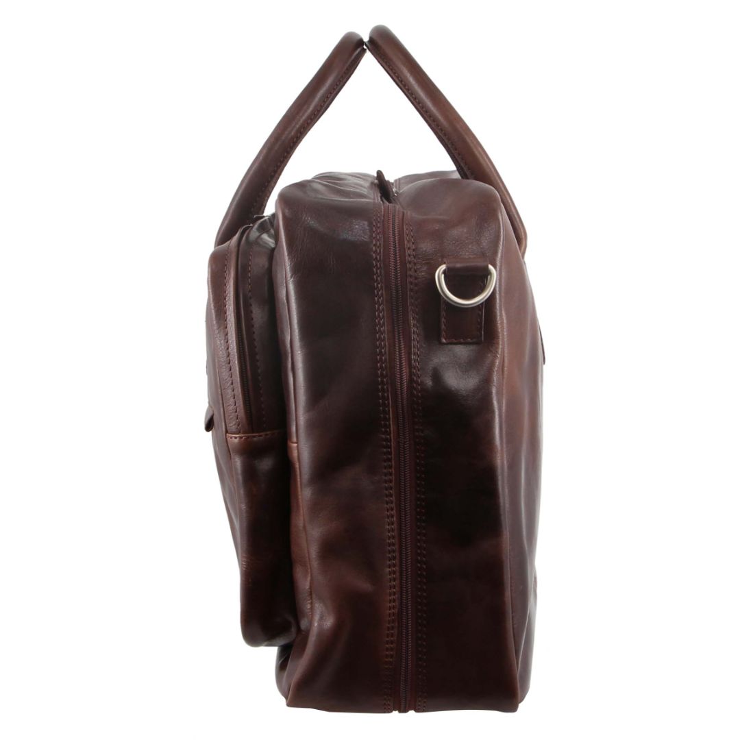 Pierre Cardin Rustic Leather Business Bag