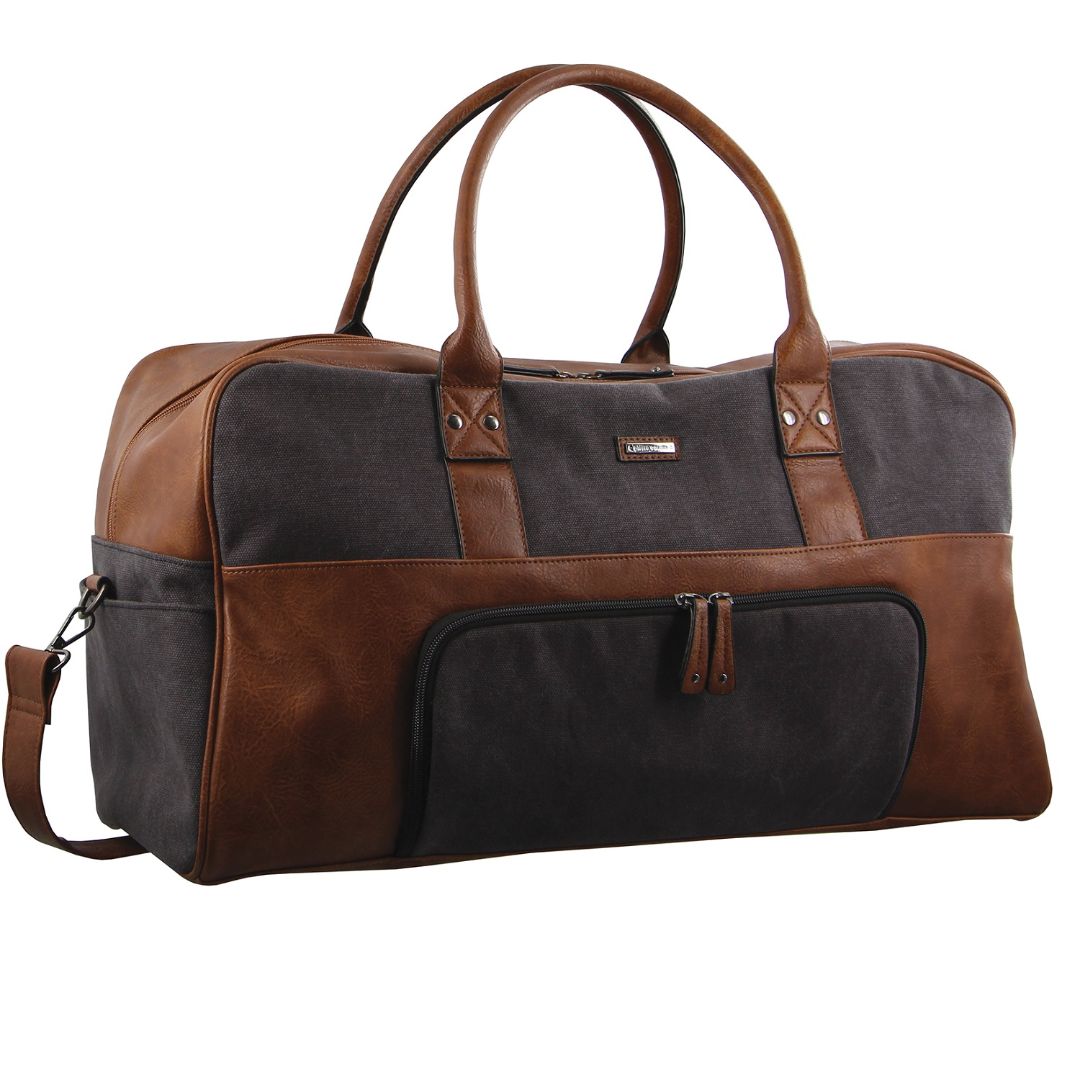 Pierre Cardin Canvas Overnight Bag