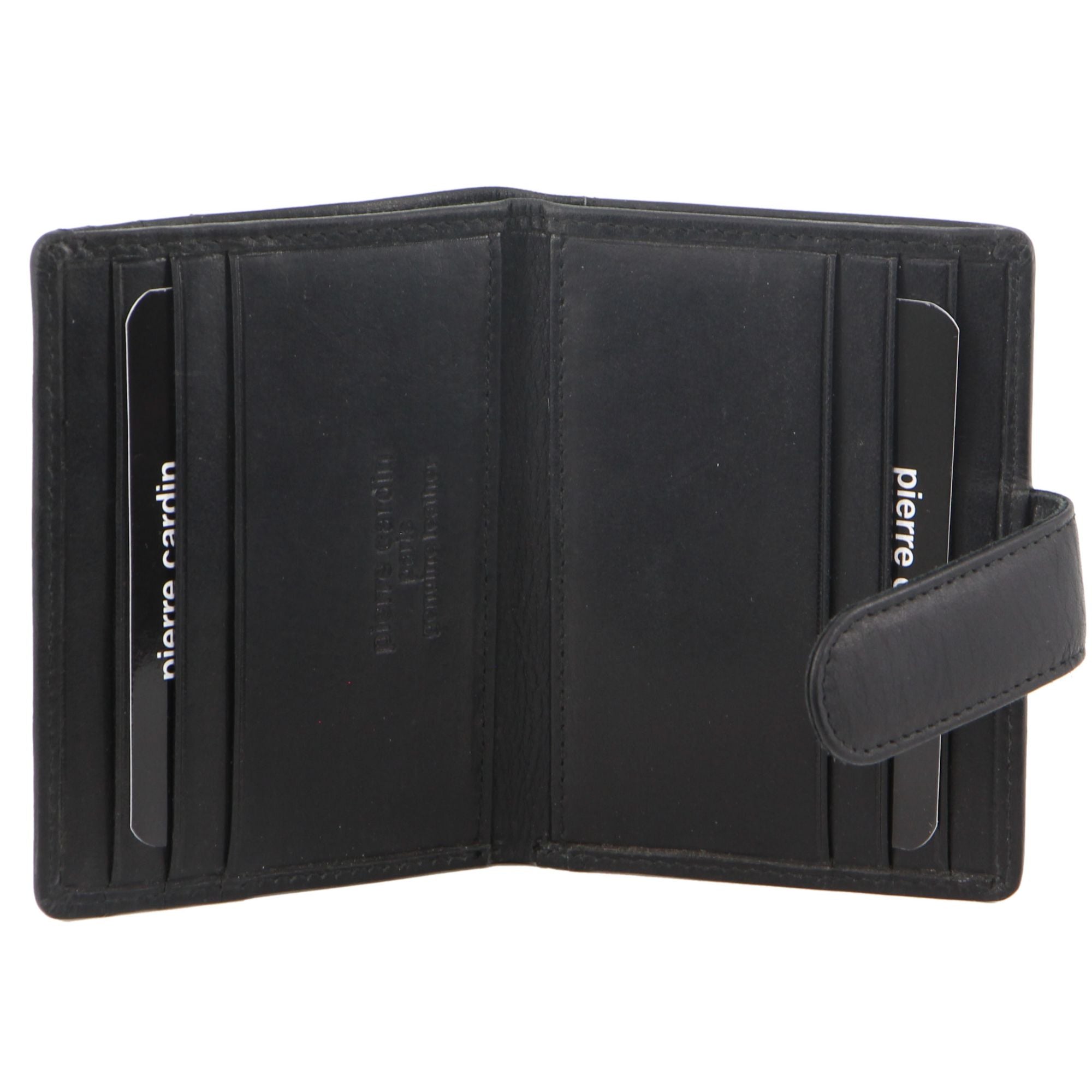Pierre Cardin Men's Leather Bi-Fold Card Holder/Wallet