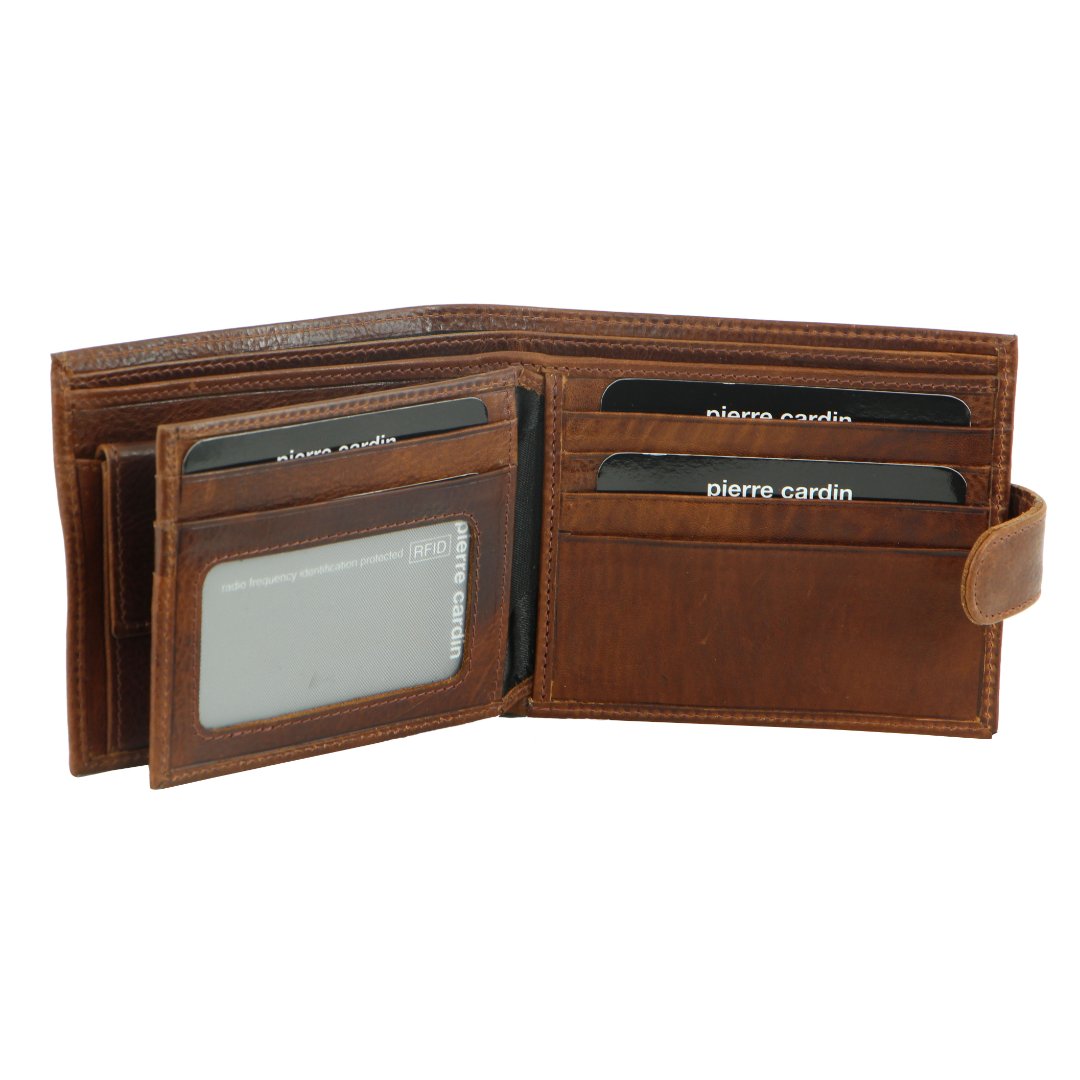 Pierre Cardin Italian Leather Men's Wallet/Card Holder