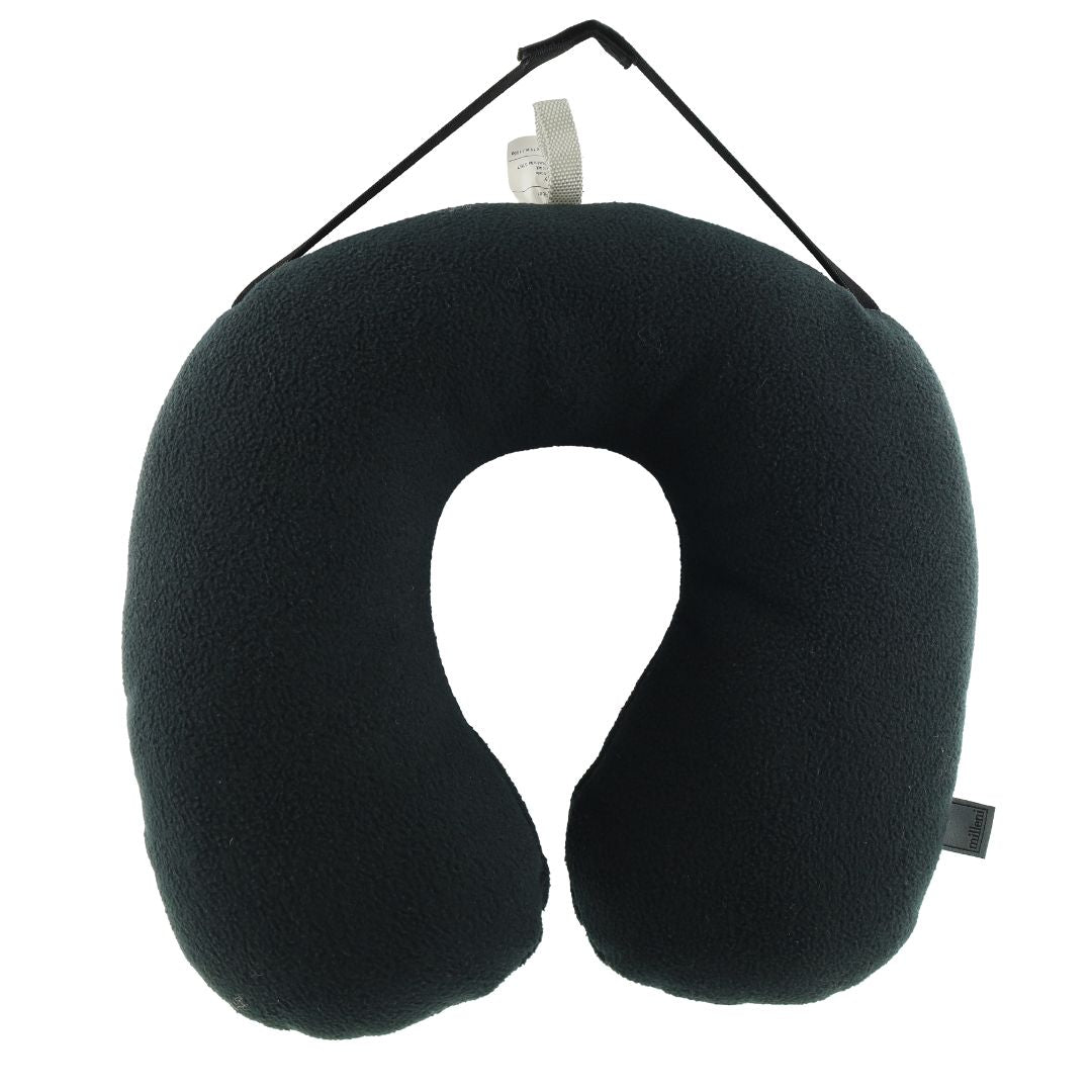 Milleni Travel Comfort Neck Pillow in Black