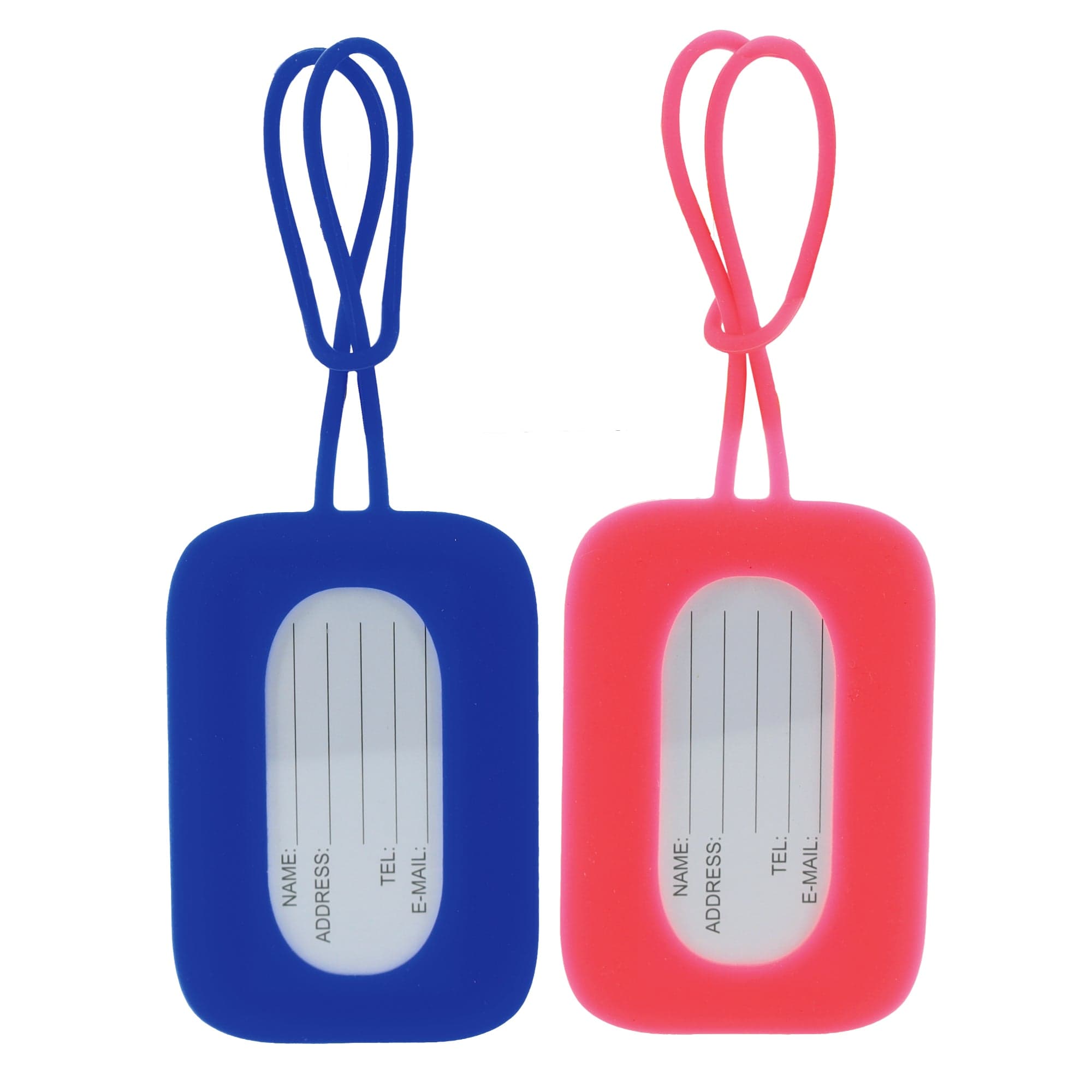 Silicone Luggage Tags (2 PK)